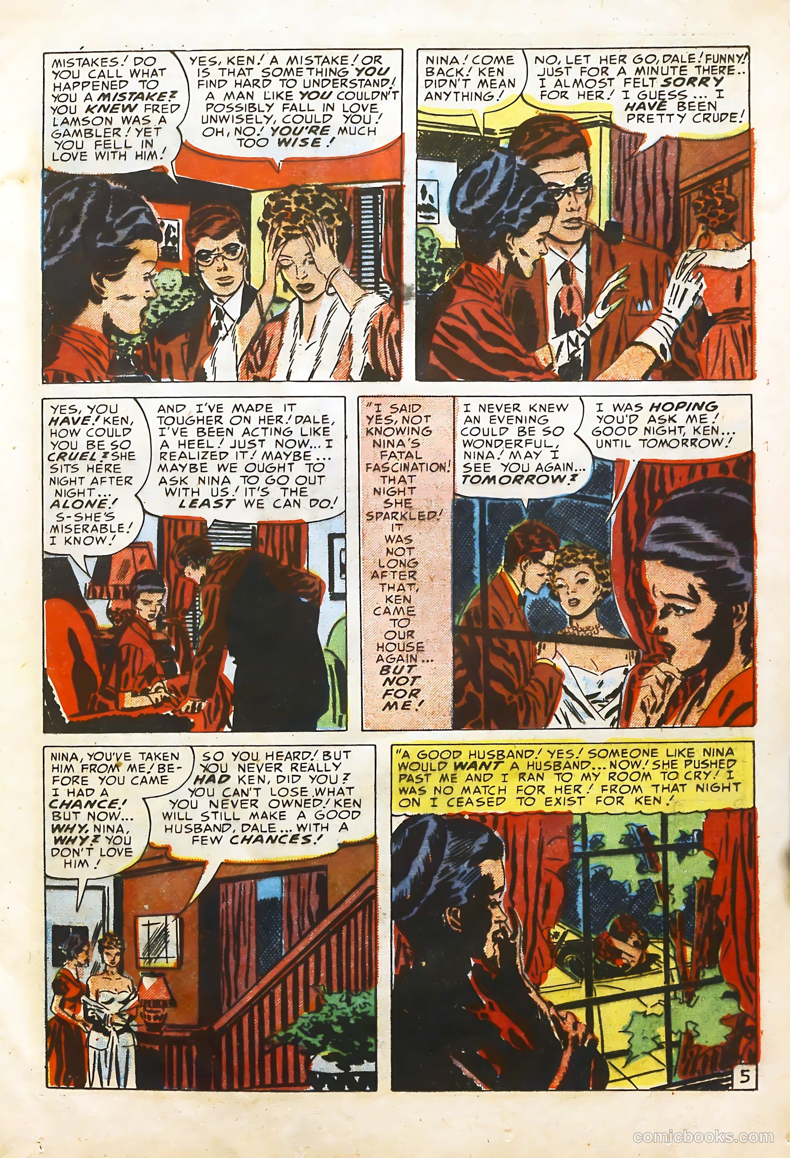 Young Love #42 (1953) — page 17 of 44