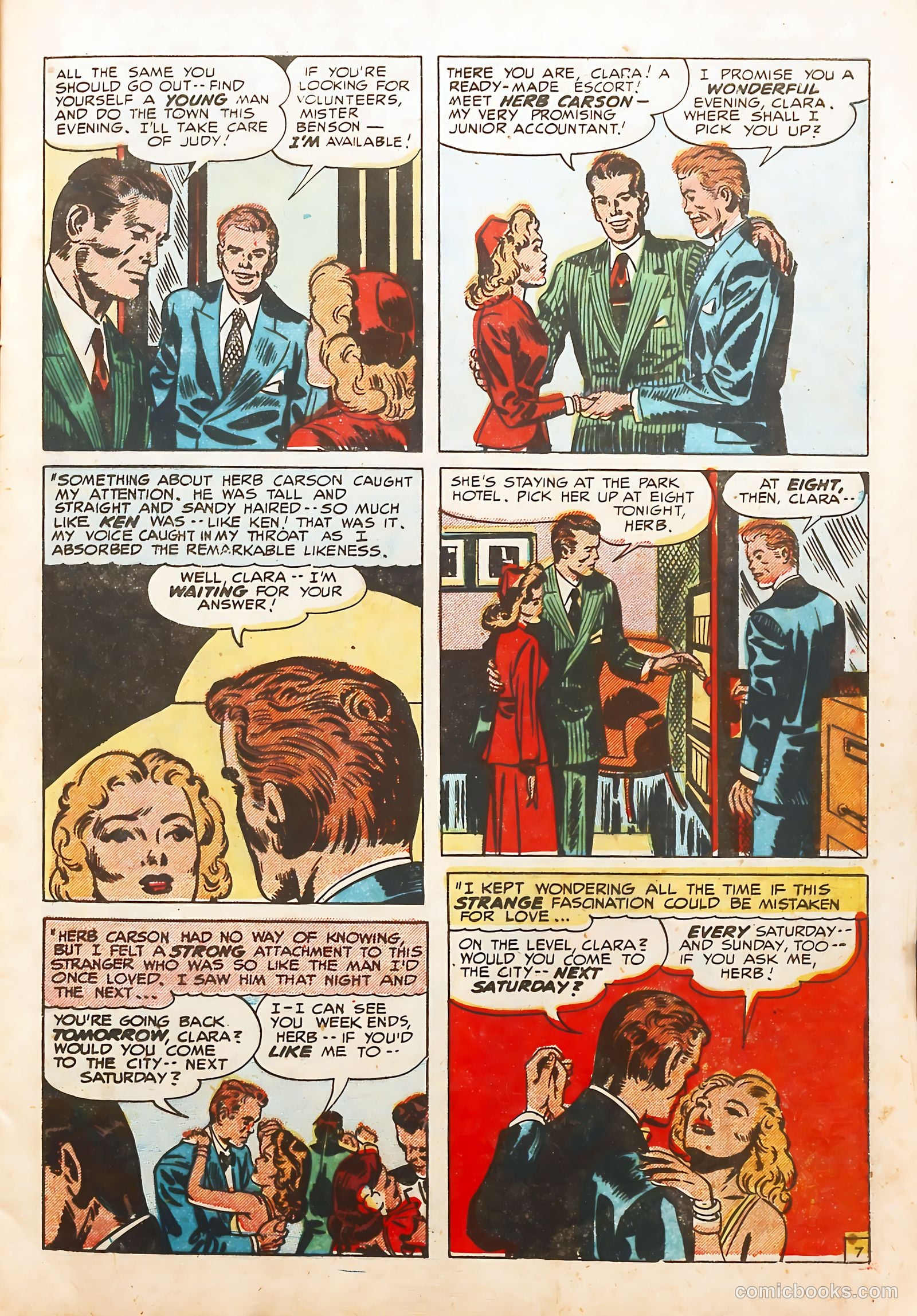 Young Love #43 (1953) — page 9 of 44
