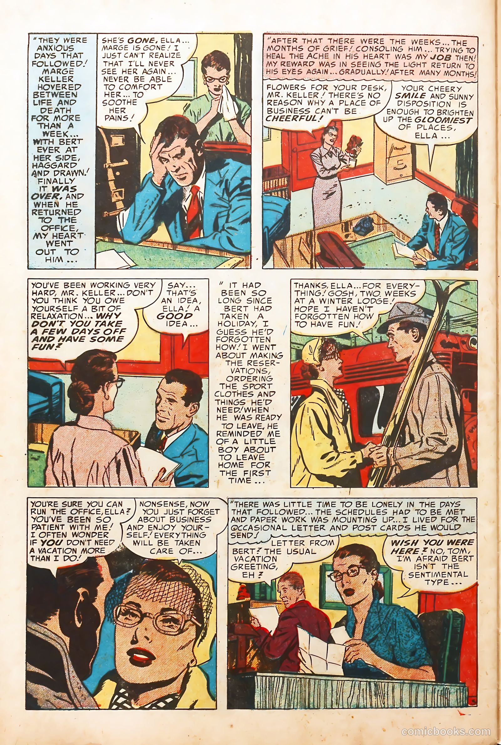 Young Love #43 (1953) — page 36 of 44