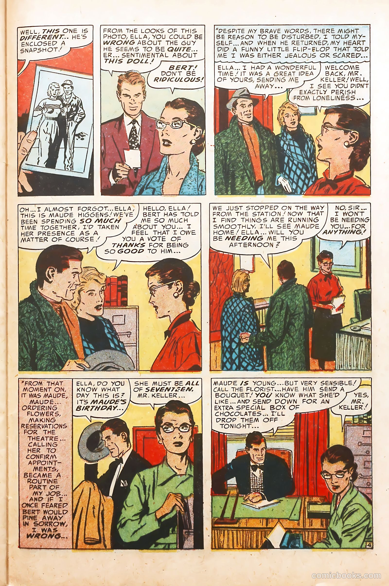Young Love #43 (1953) — page 37 of 44