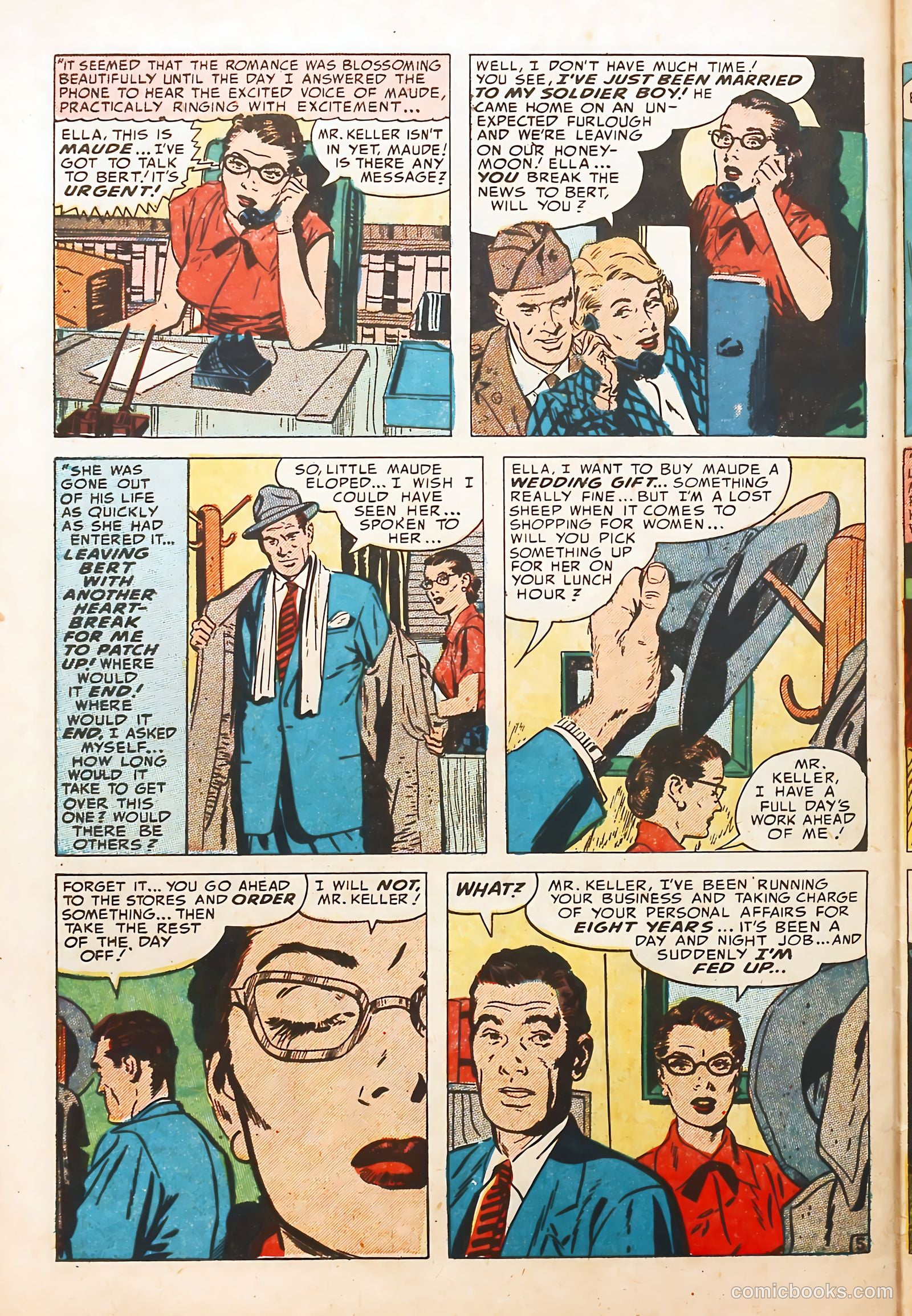 Young Love #43 (1953) — page 38 of 44