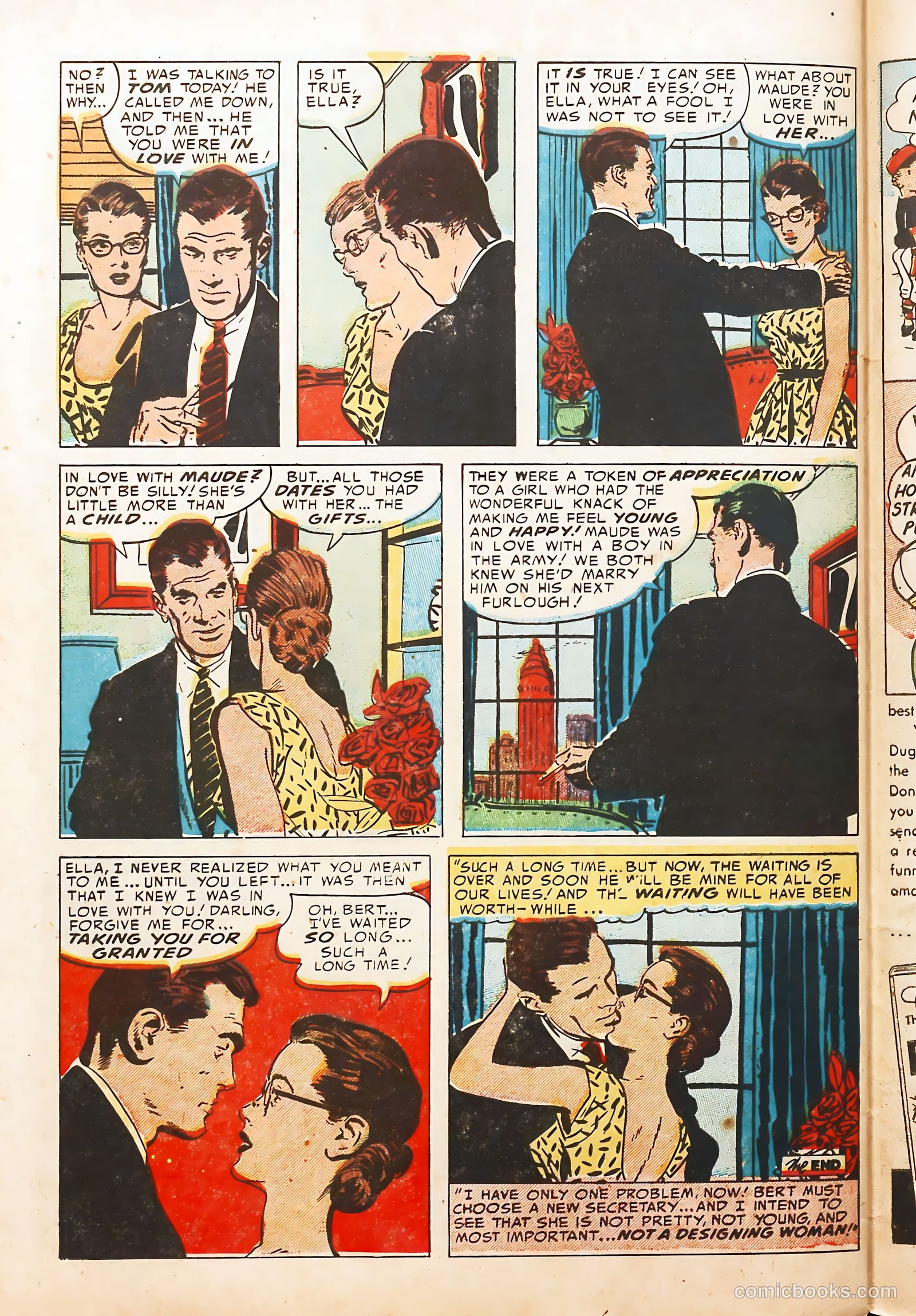 Young Love #43 (1953) — page 40 of 44