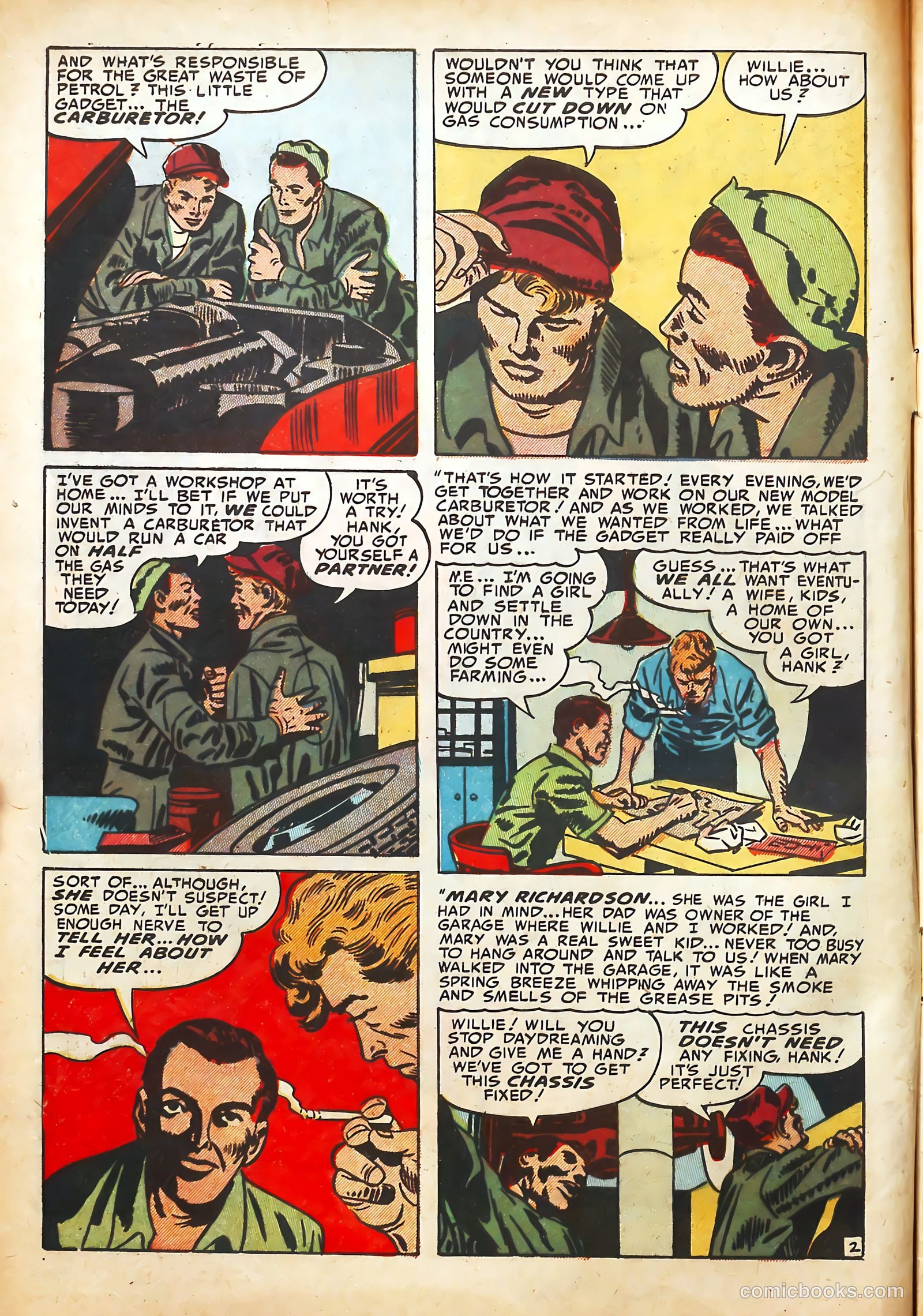 Young Love #44 (1953) — page 4 of 36
