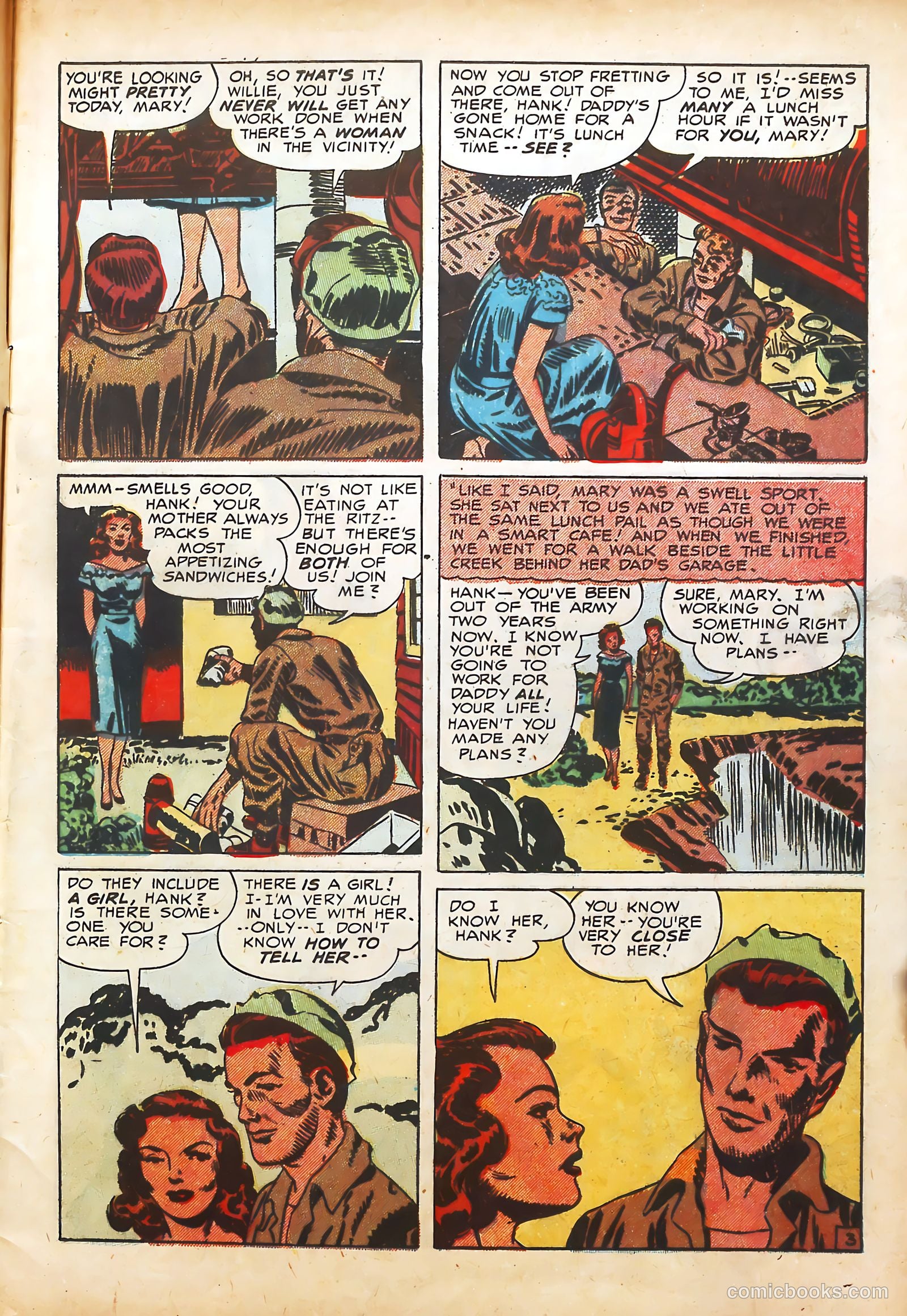 Young Love #44 (1953) — page 5 of 36