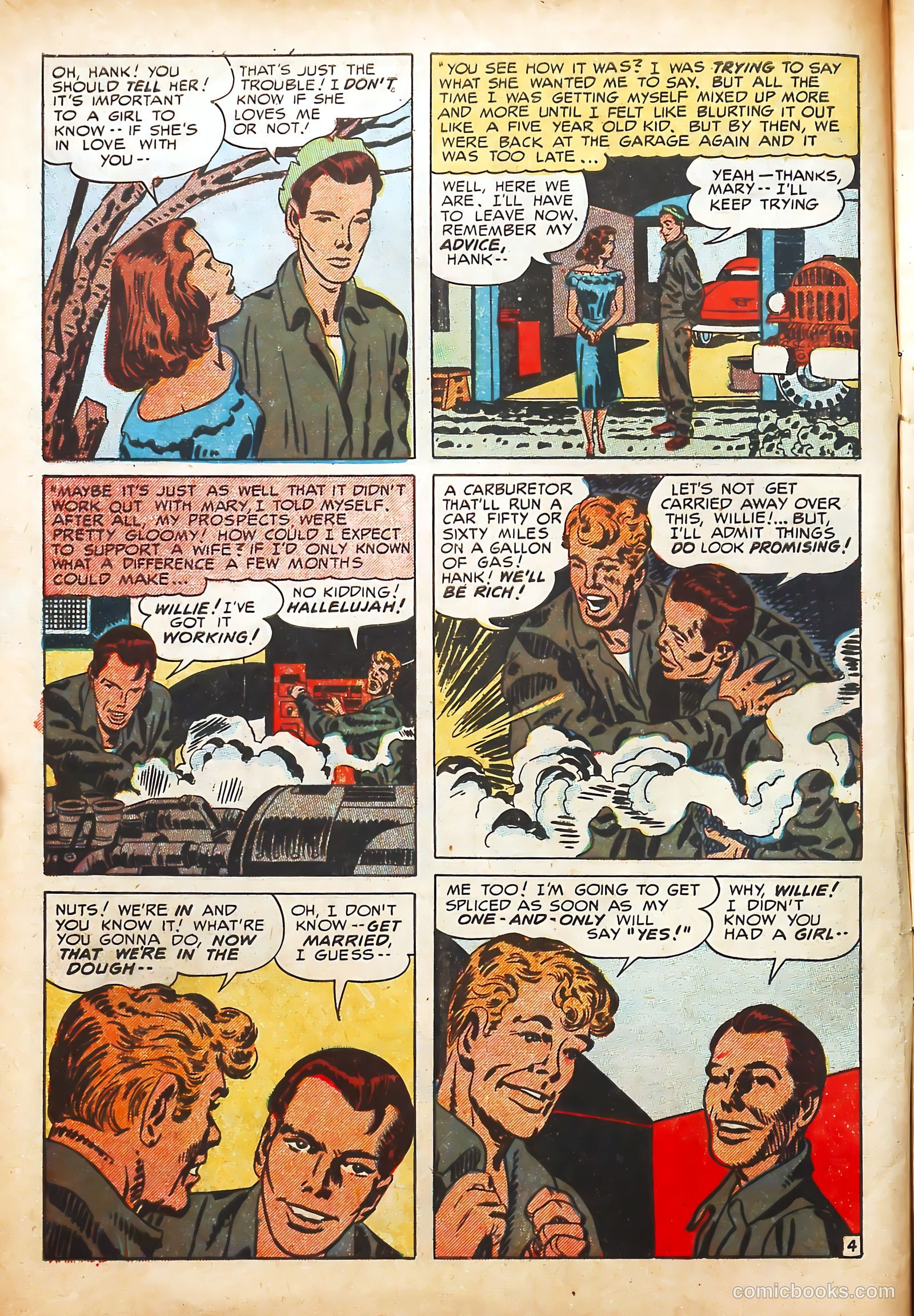 Young Love #44 (1953) — page 6 of 36