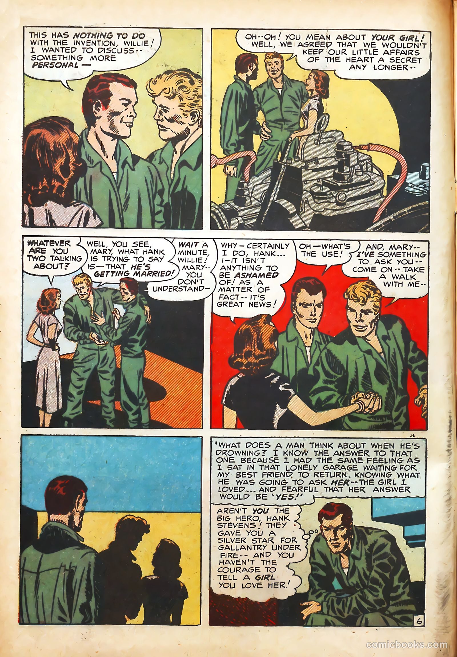 Young Love #44 (1953) — page 8 of 36