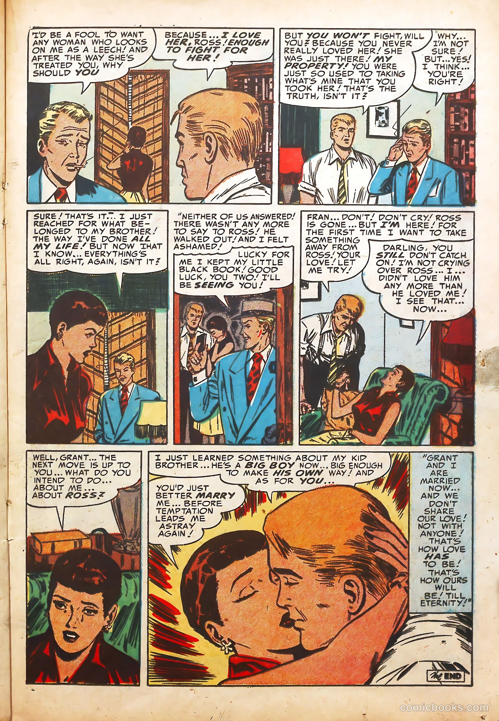 Young Love #44 (1953) — page 21 of 36