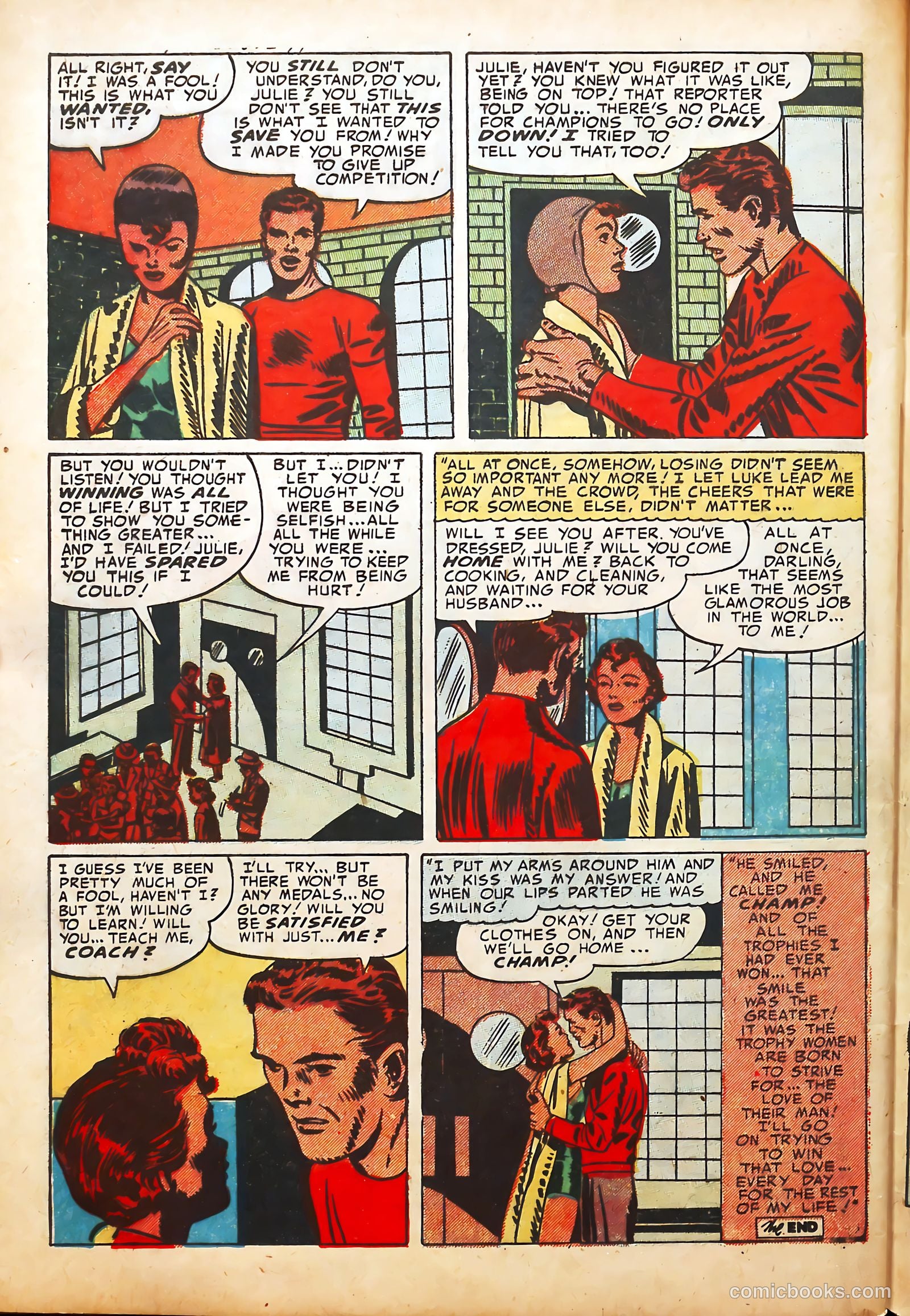 Young Love #44 (1953) — page 32 of 36