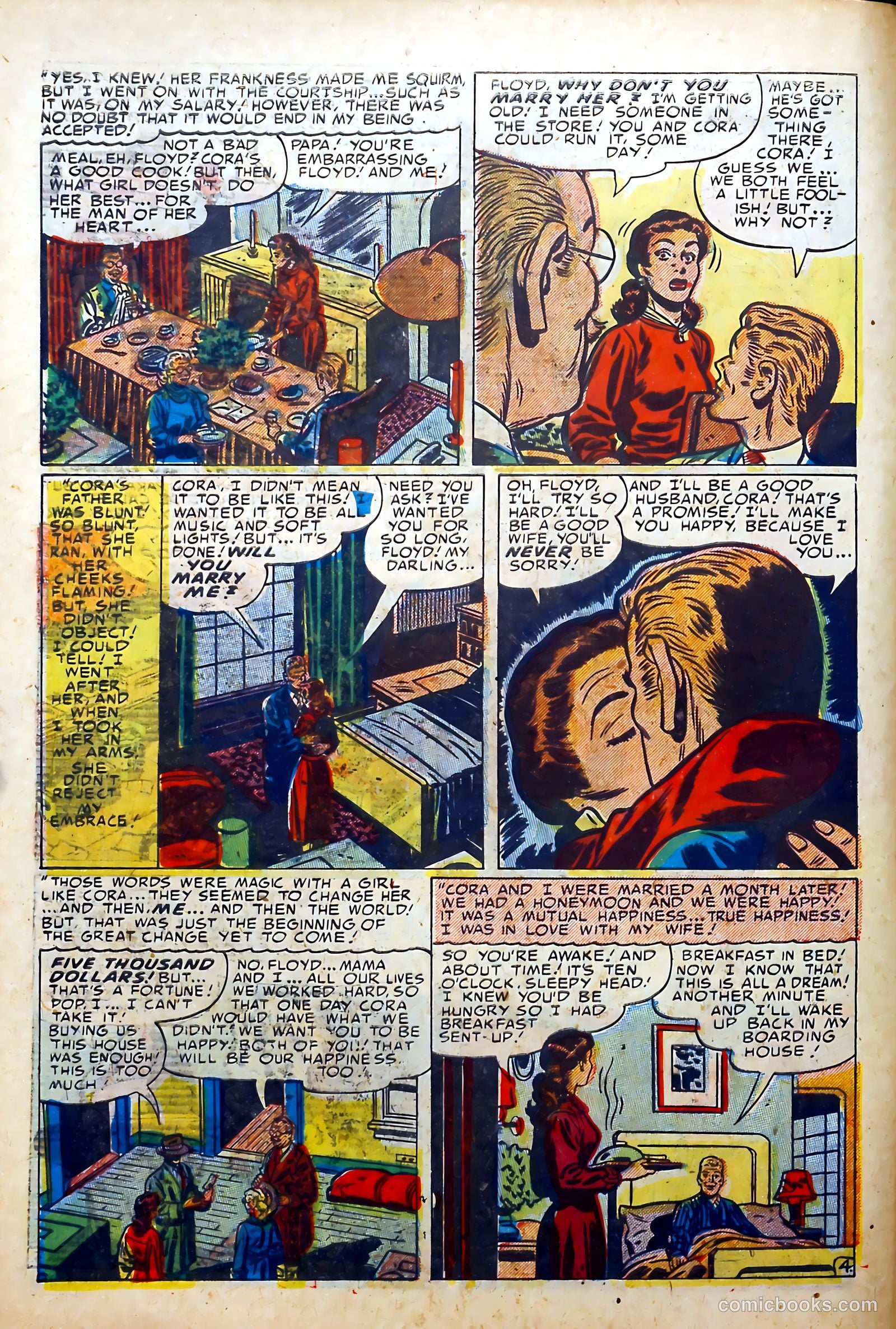 Young Love #45 (1953) — page 6 of 36