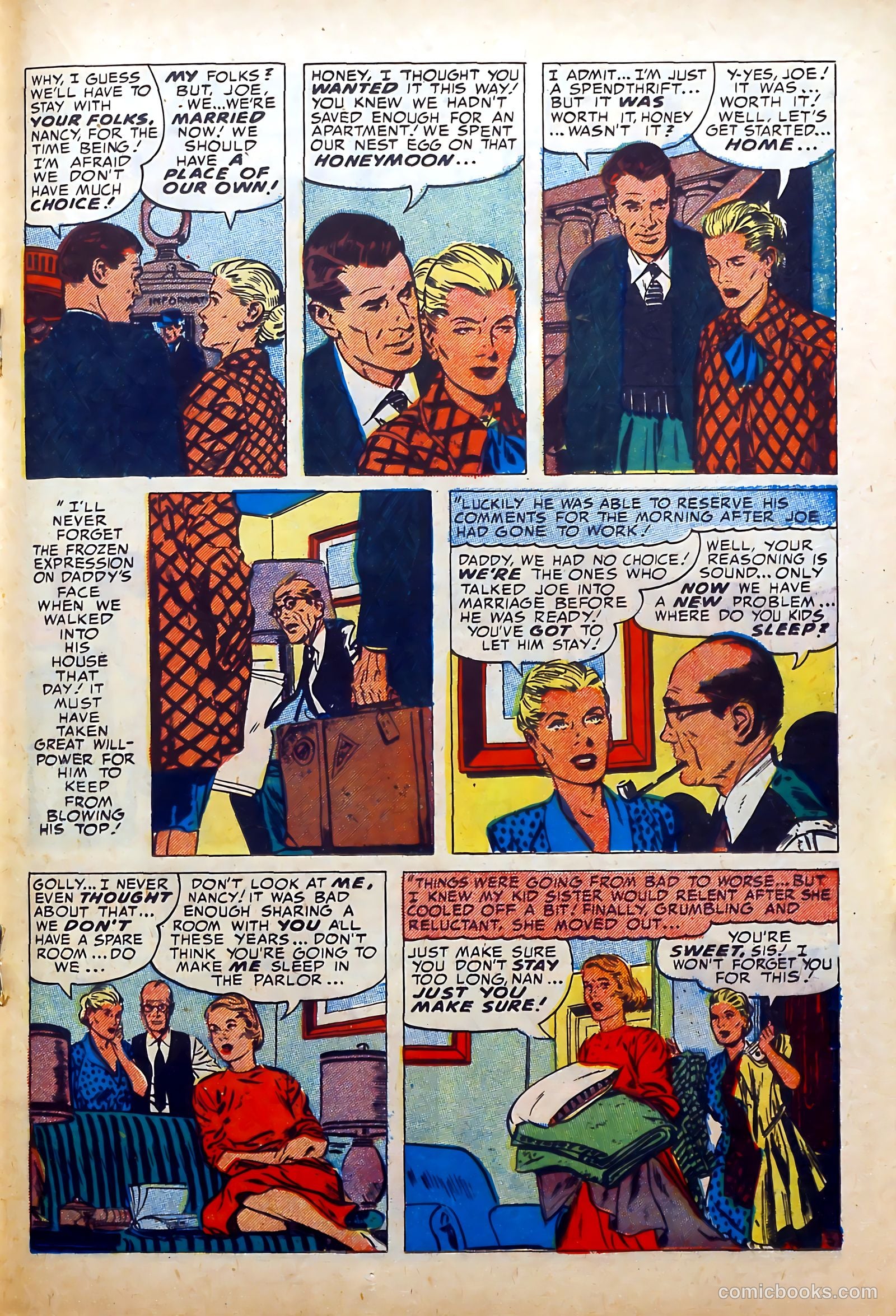 Young Love #45 (1953) — page 19 of 36