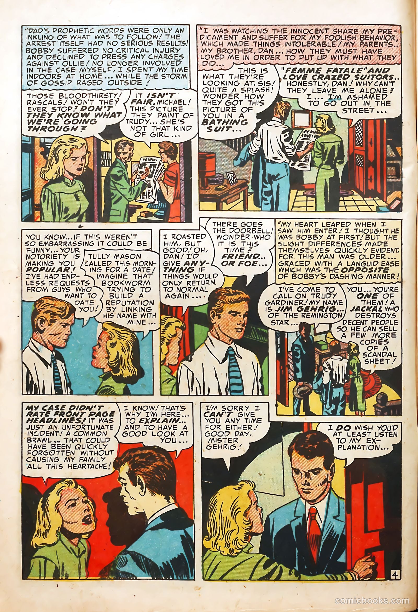 Young Love #46 (1953) — page 6 of 37