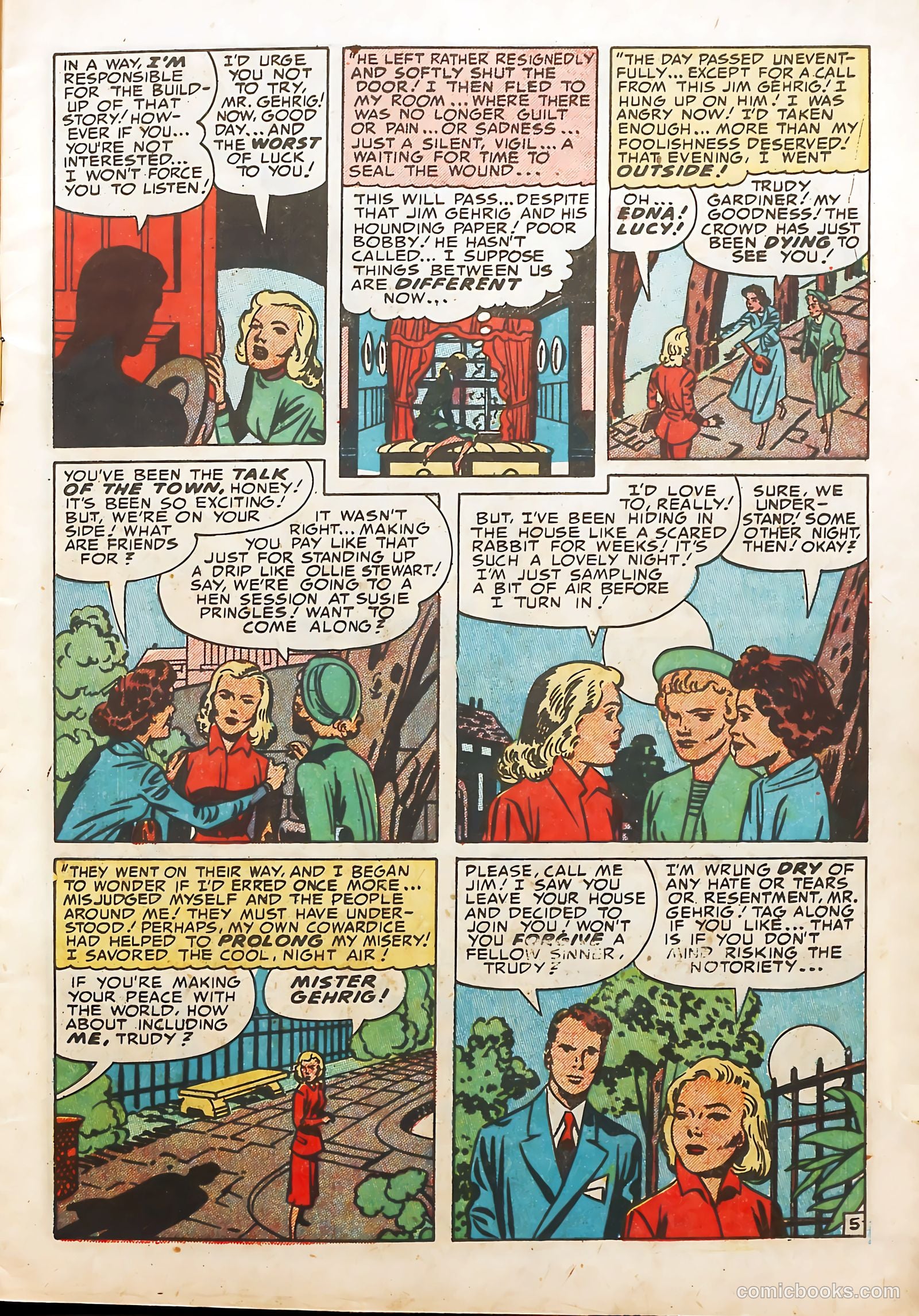 Young Love #46 (1953) — page 7 of 37