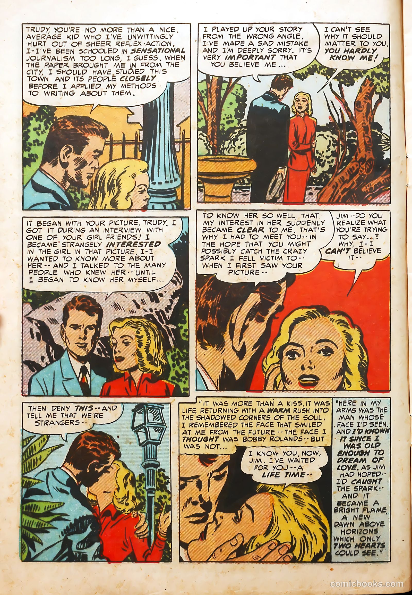 Young Love #46 (1953) — page 8 of 37