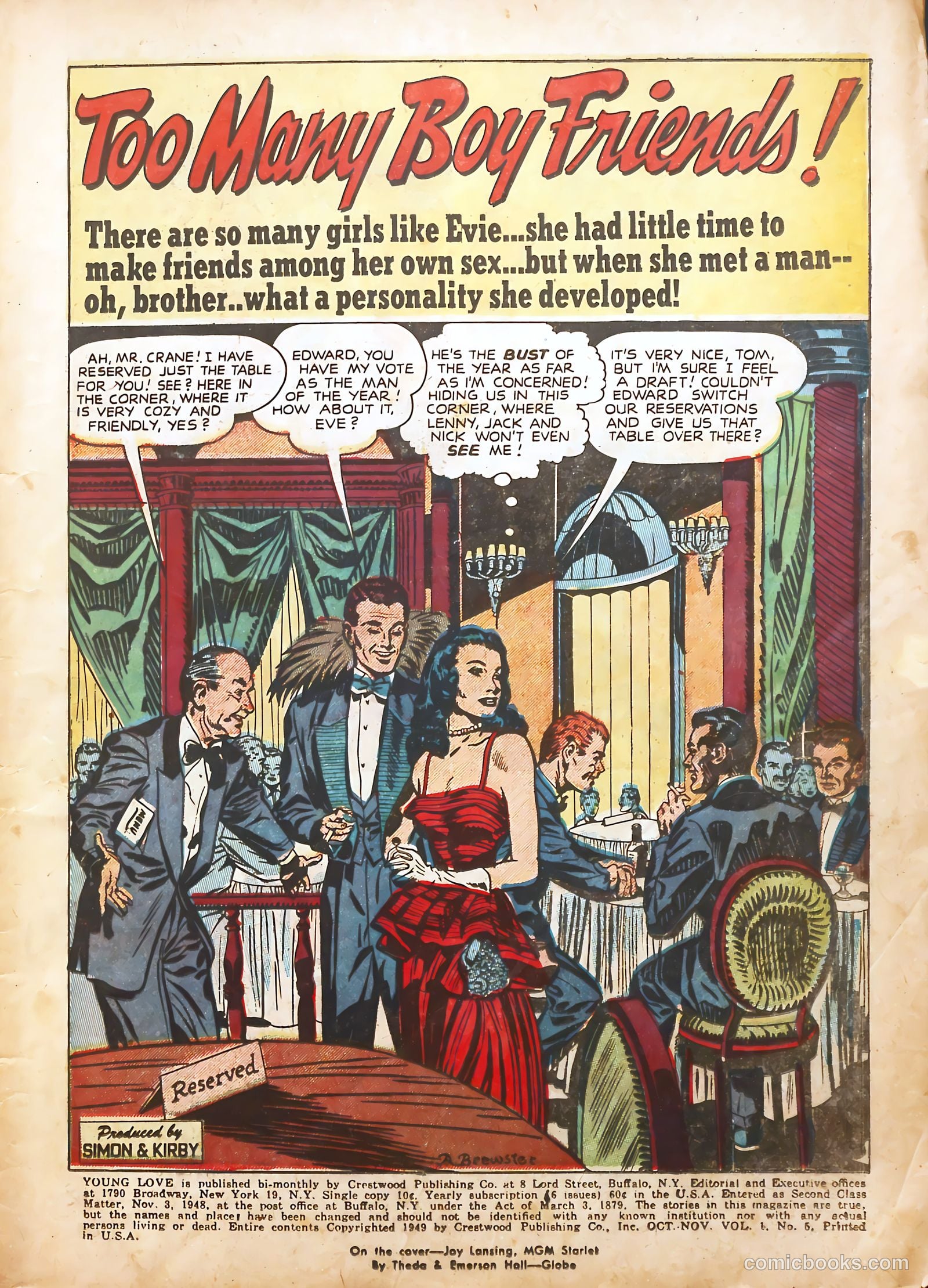 Young Love #5 (1948) — page 3 of 53