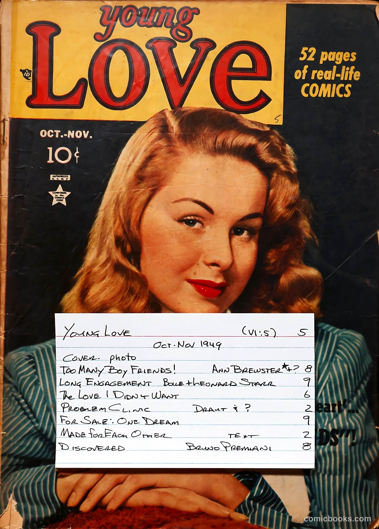 Young Love #5 (1948) — page 53 of 53