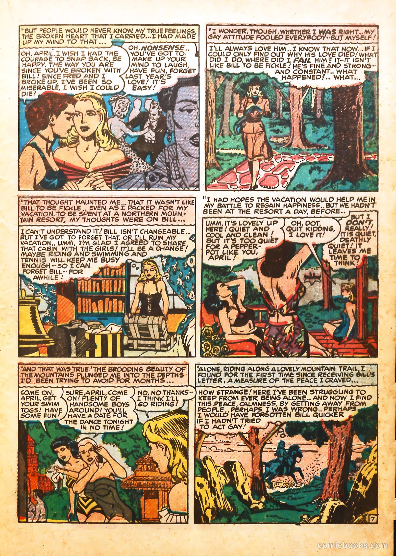 Young Love #6 (1948) — page 25 of 52
