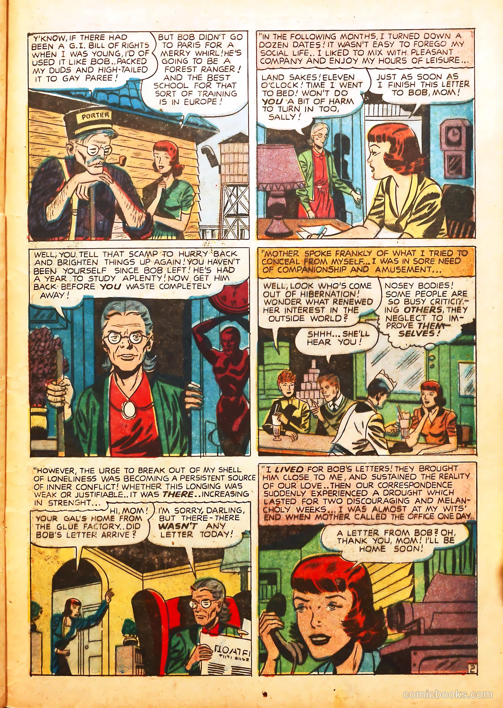 Young Love #6 (1948) — page 31 of 52