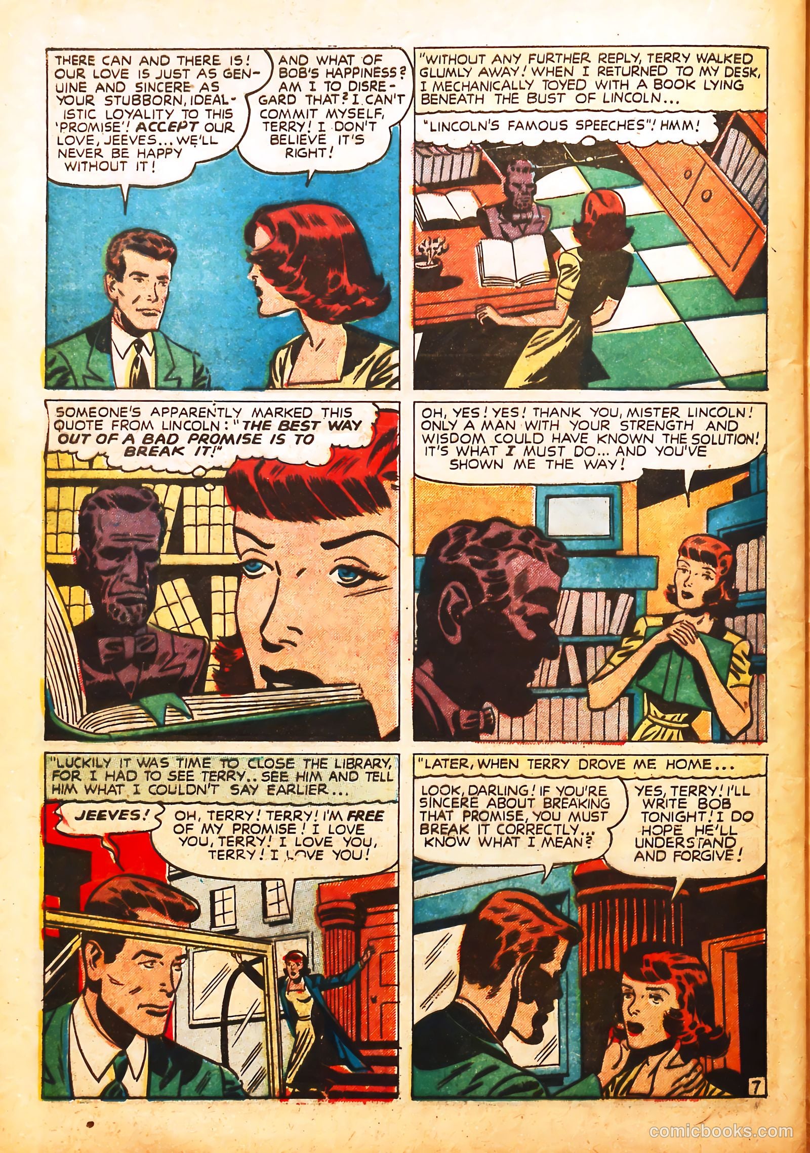 Young Love #6 (1948) — page 36 of 52