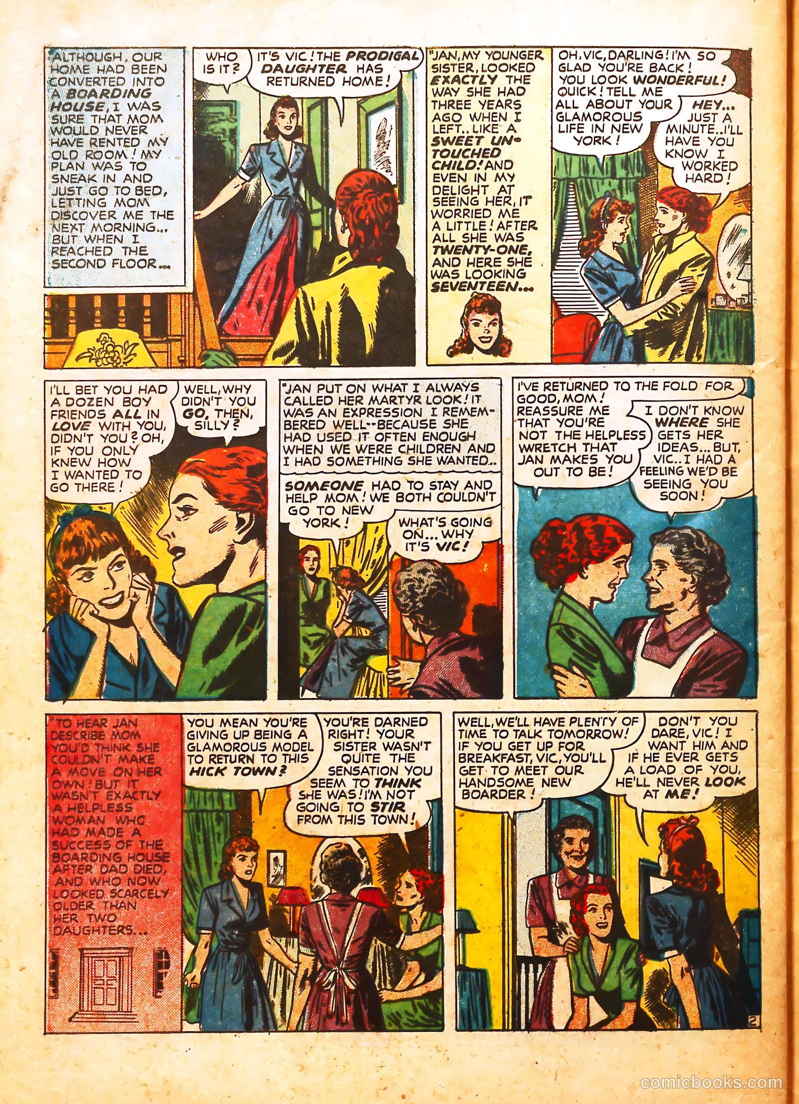 Young Love #6 (1948) — page 42 of 52