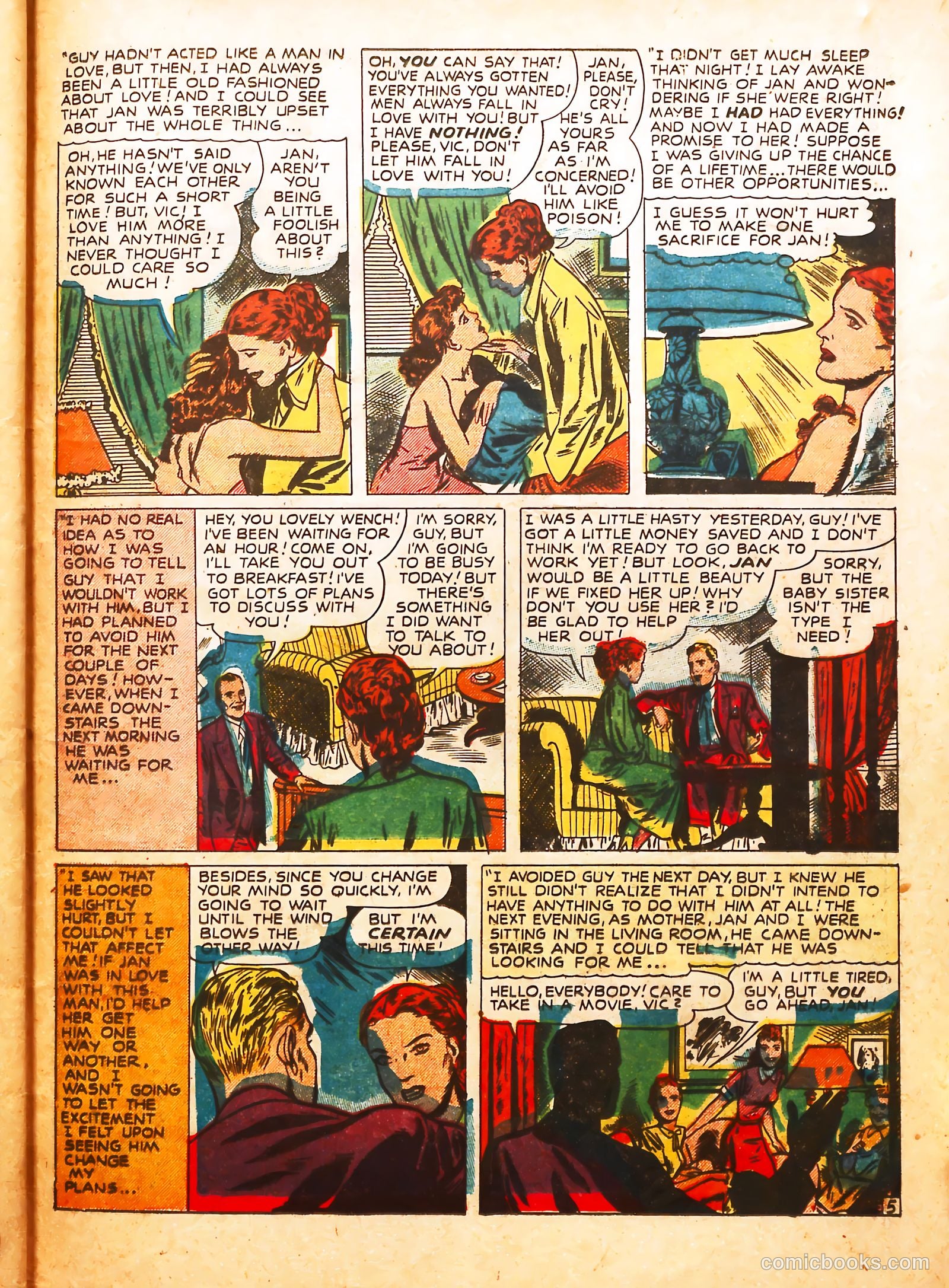 Young Love #6 (1948) — page 45 of 52