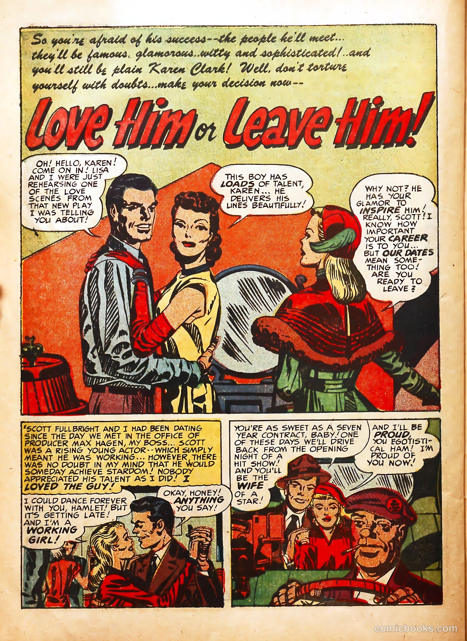 Young Love #7 (1950) — page 32 of 52