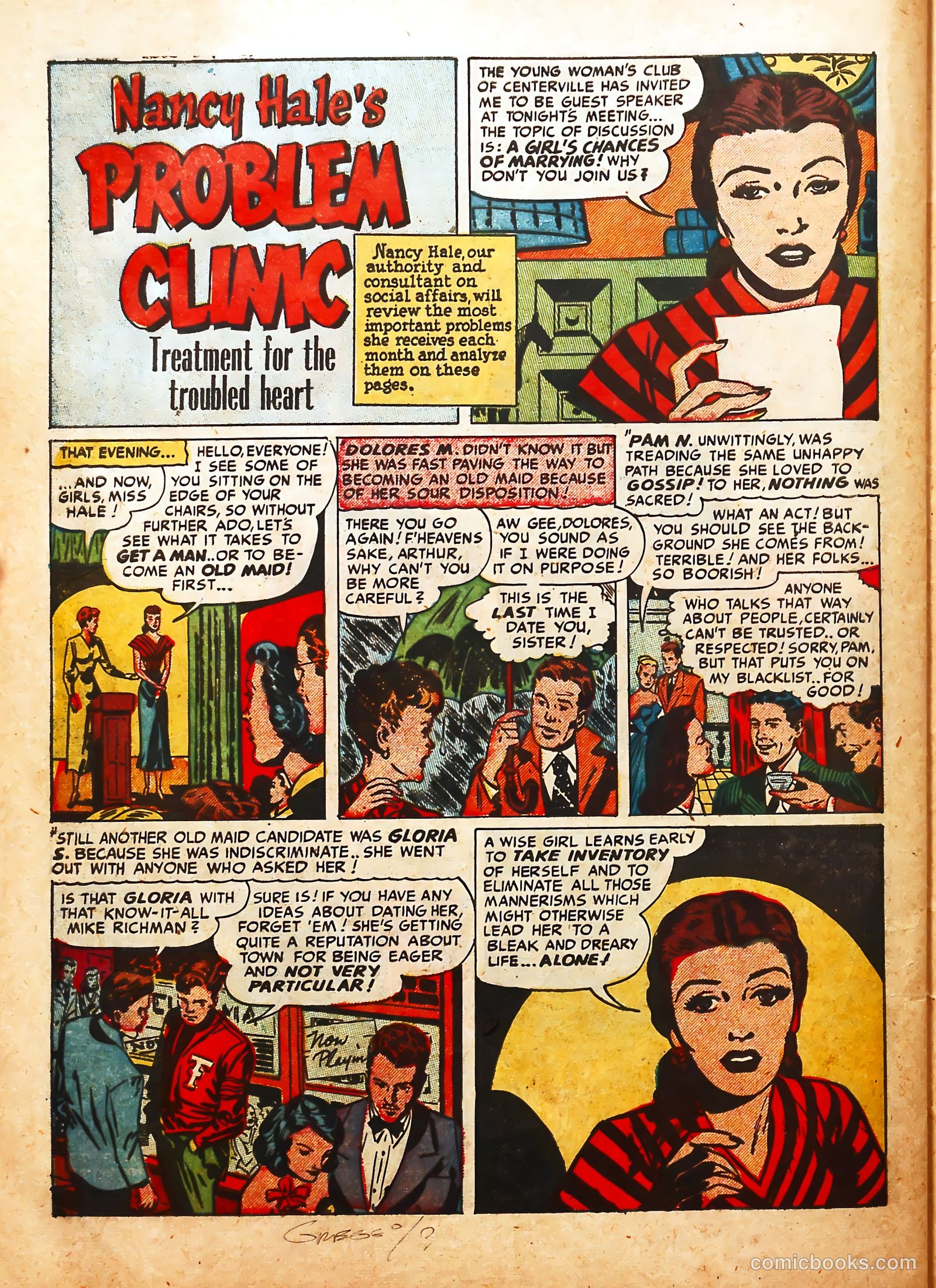 Young Love #7 (1950) — page 38 of 52