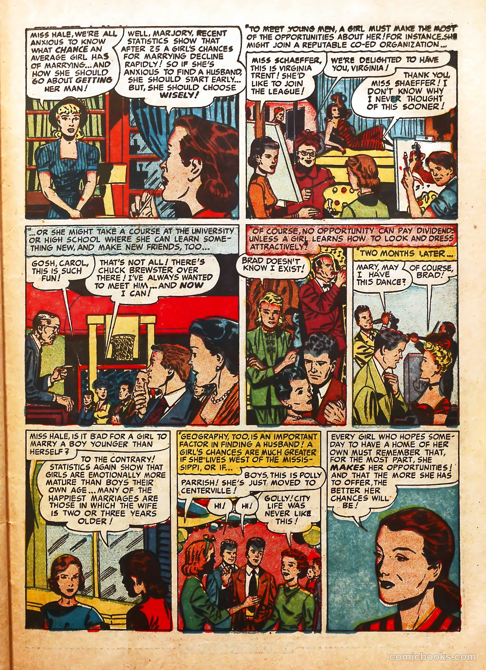 Young Love #7 (1950) — page 39 of 52