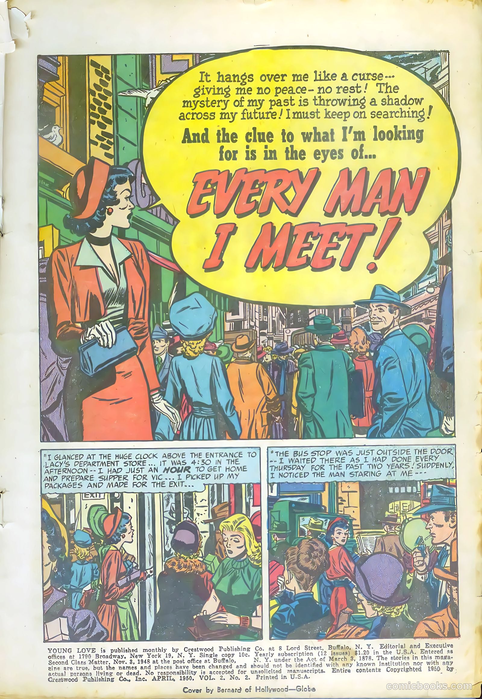 Young Love #8 (1950) — page 3 of 52