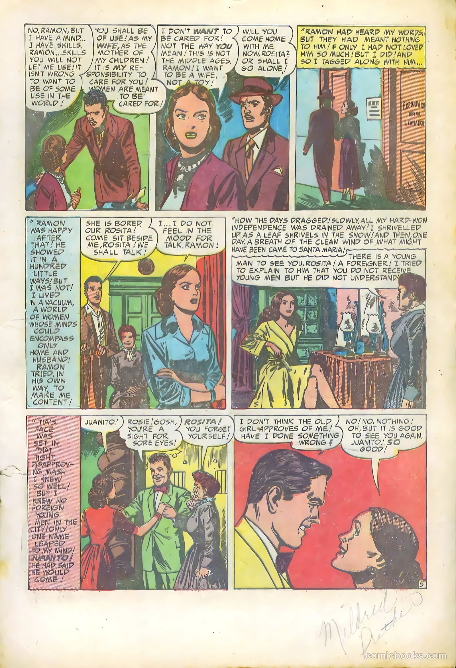 Young Love #8 (1950) — page 25 of 52