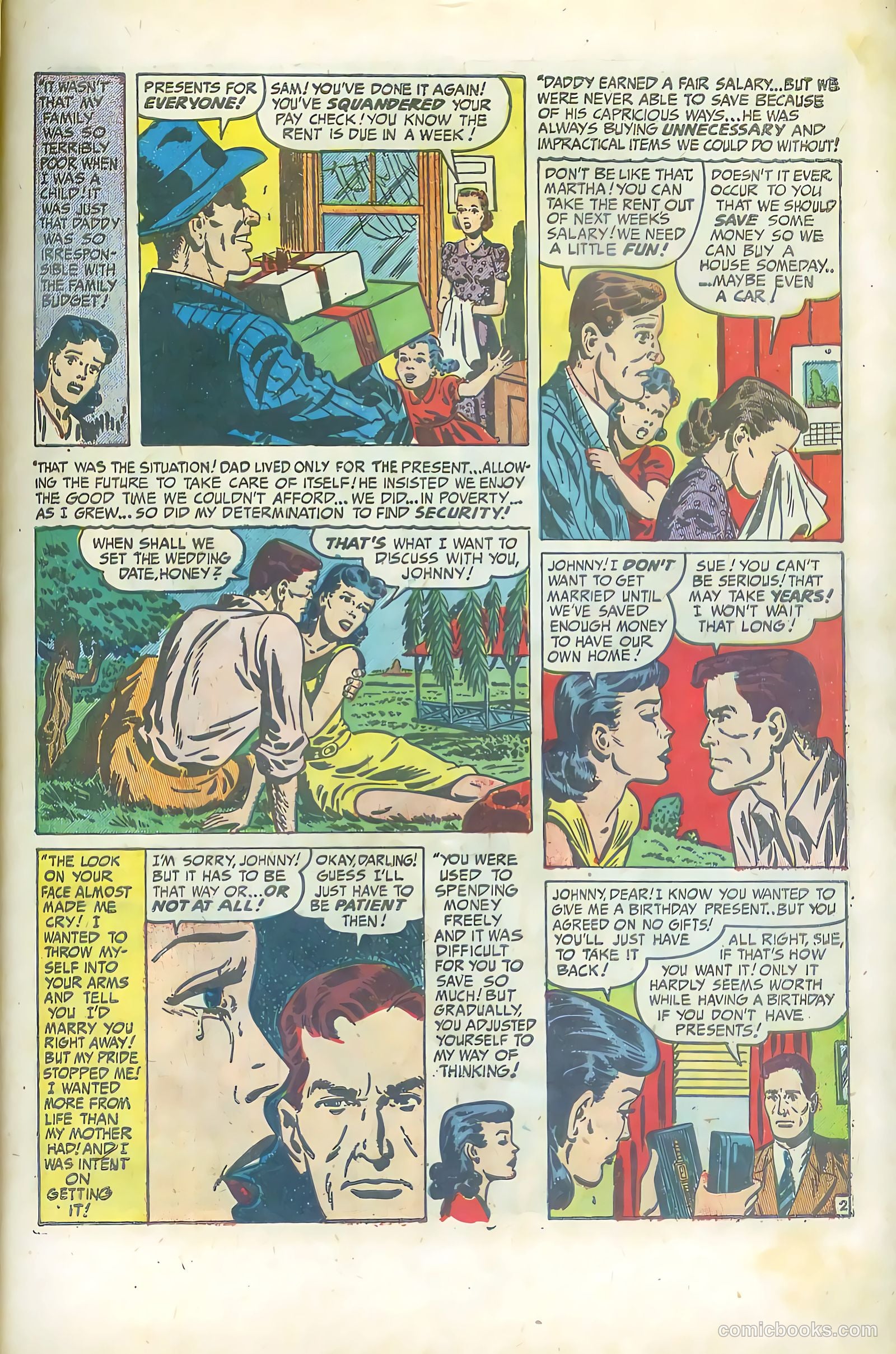 Young Love #8 (1950) — page 35 of 52