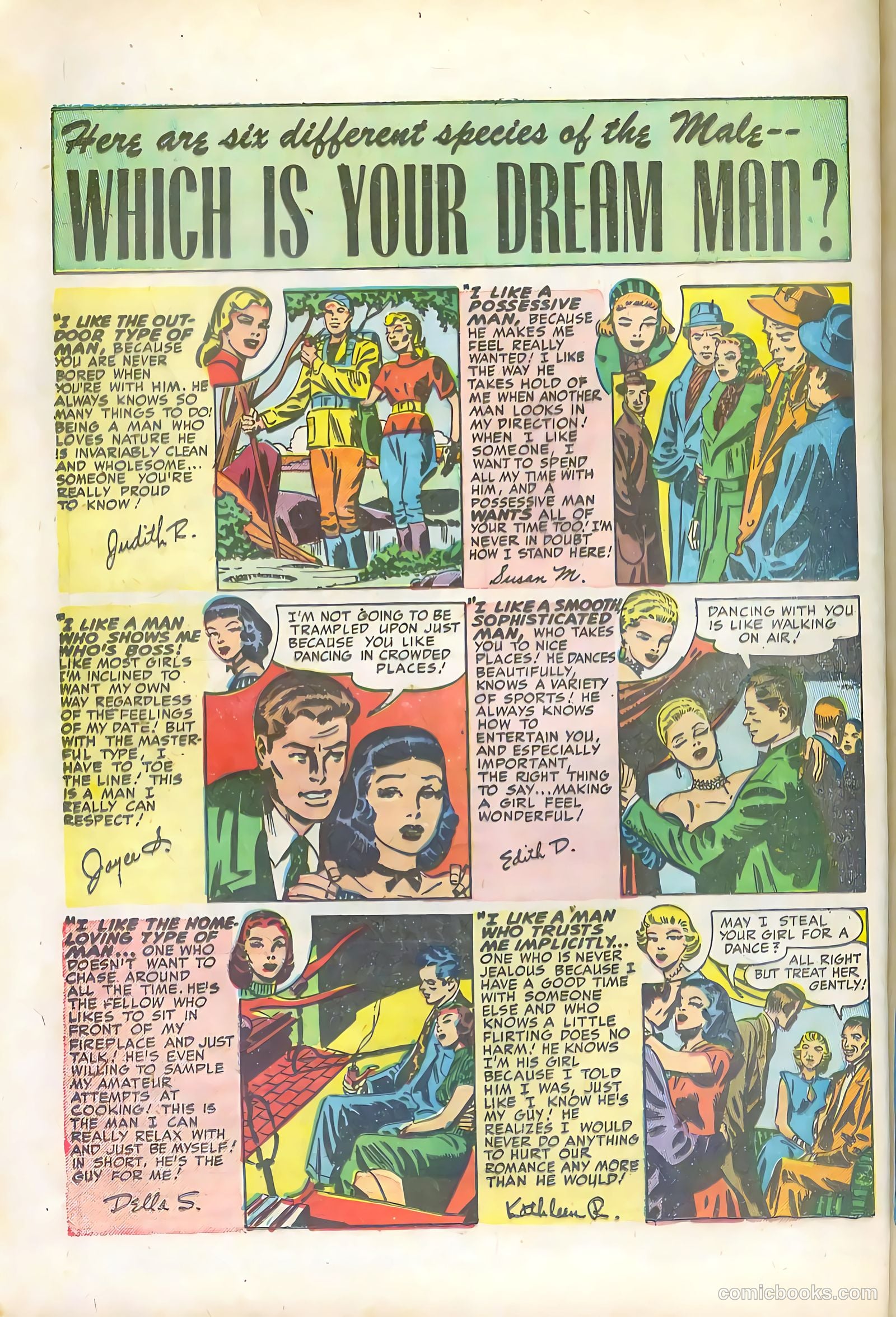 Young Love #8 (1950) — page 40 of 52