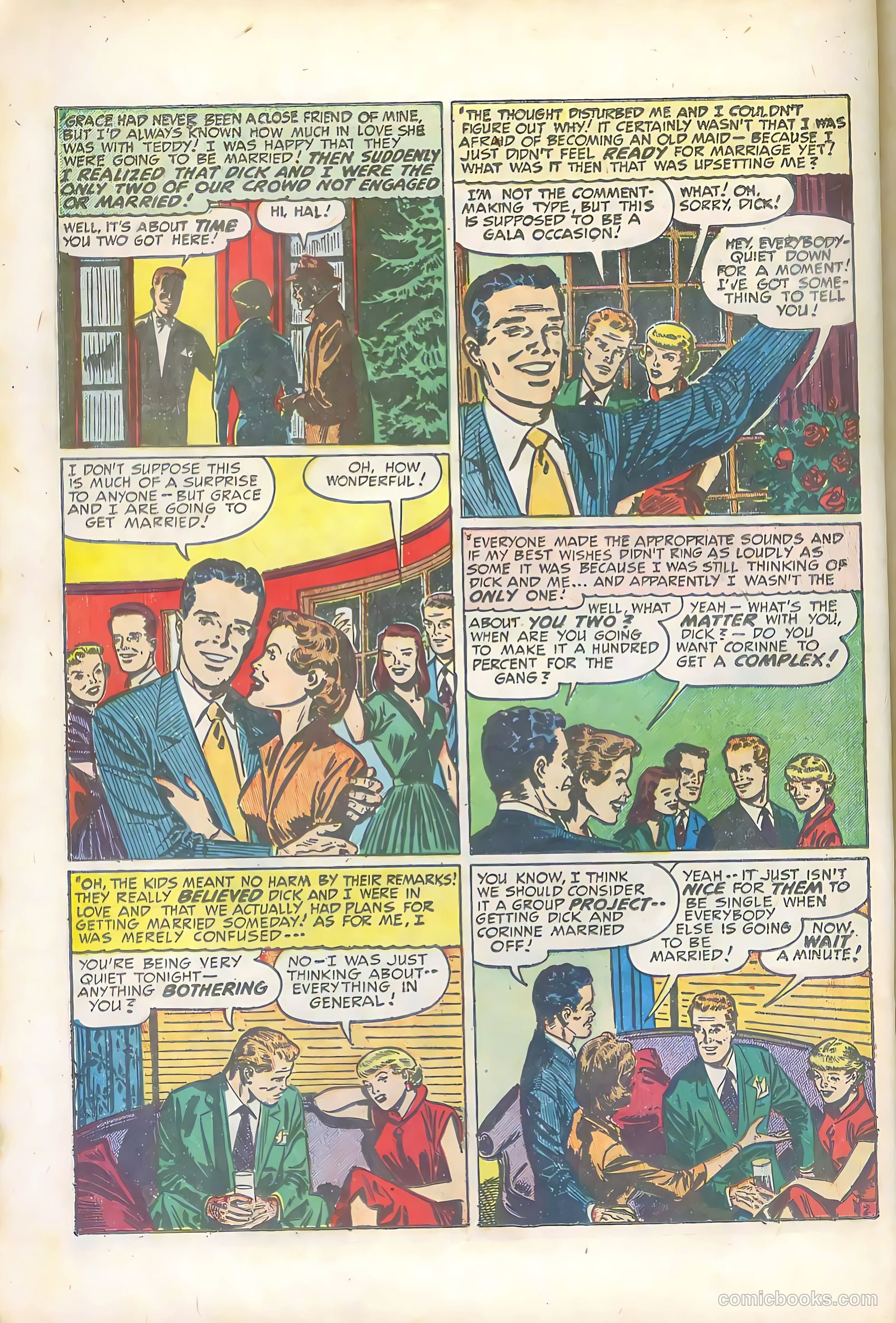 Young Love #8 (1950) — page 42 of 52