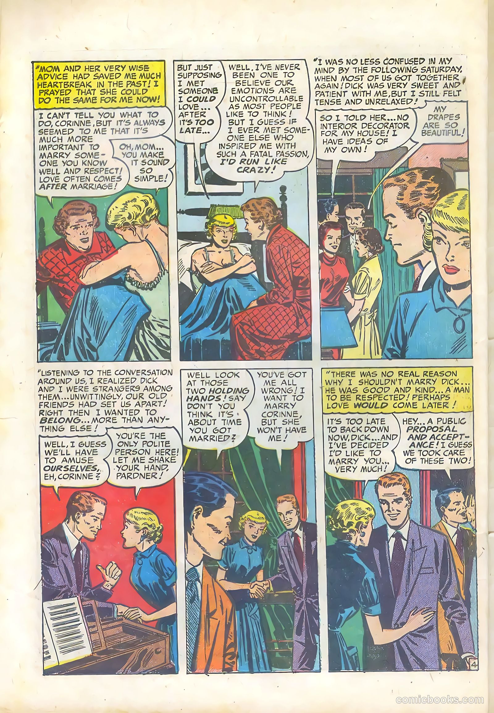 Young Love #8 (1950) — page 44 of 52
