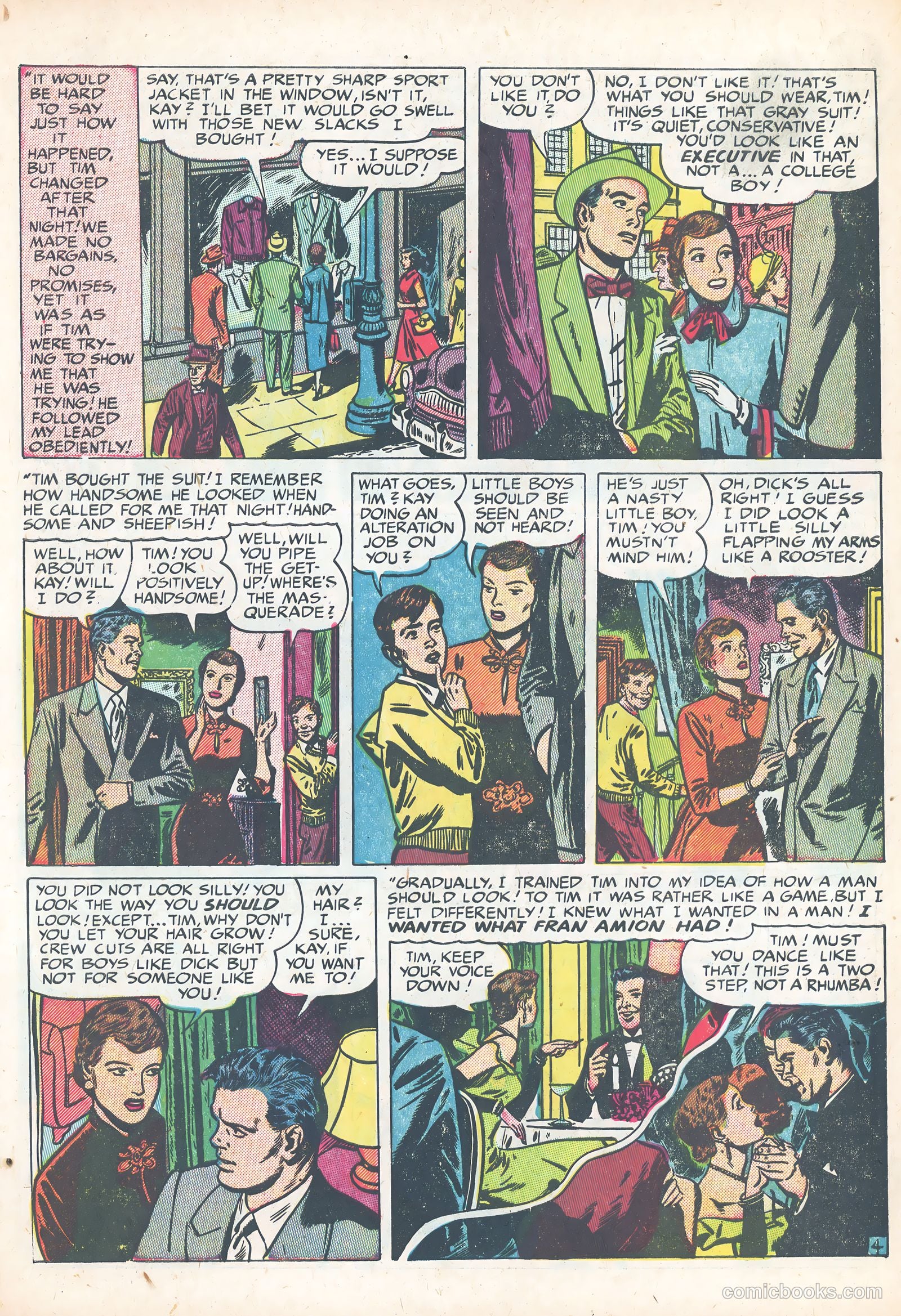 Young Love #9 (1950) — page 15 of 52