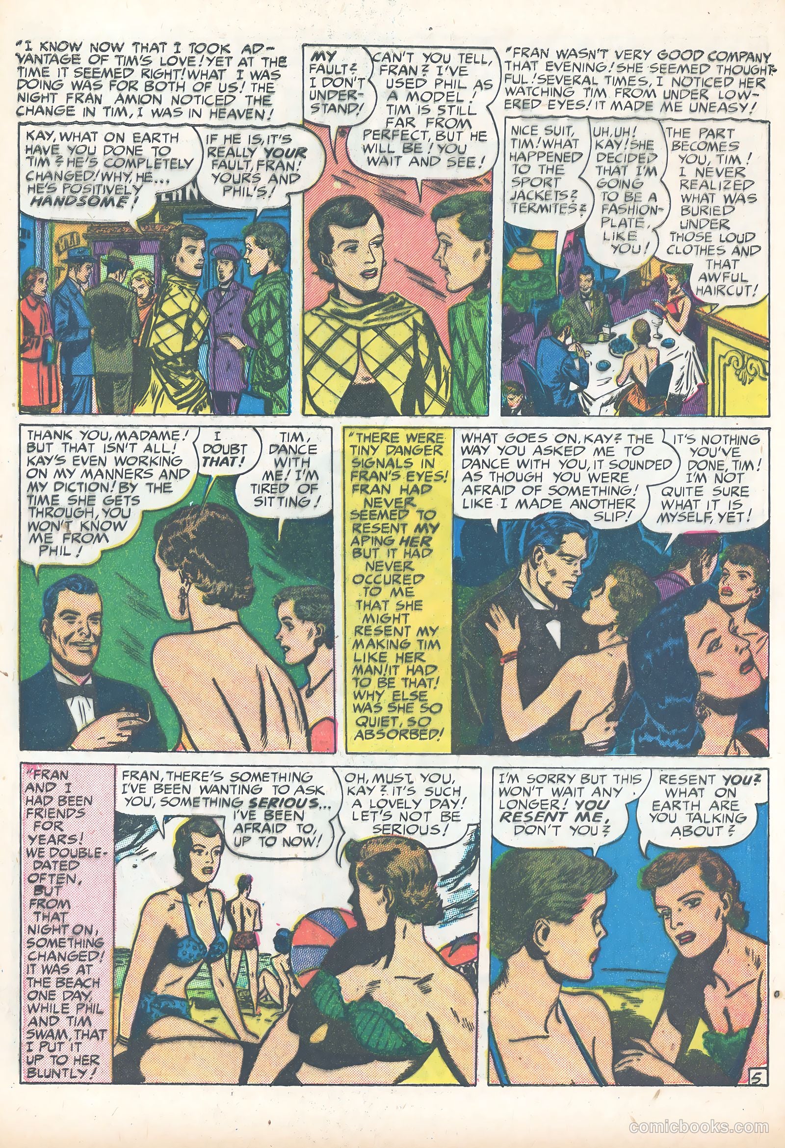 Young Love #9 (1950) — page 16 of 52