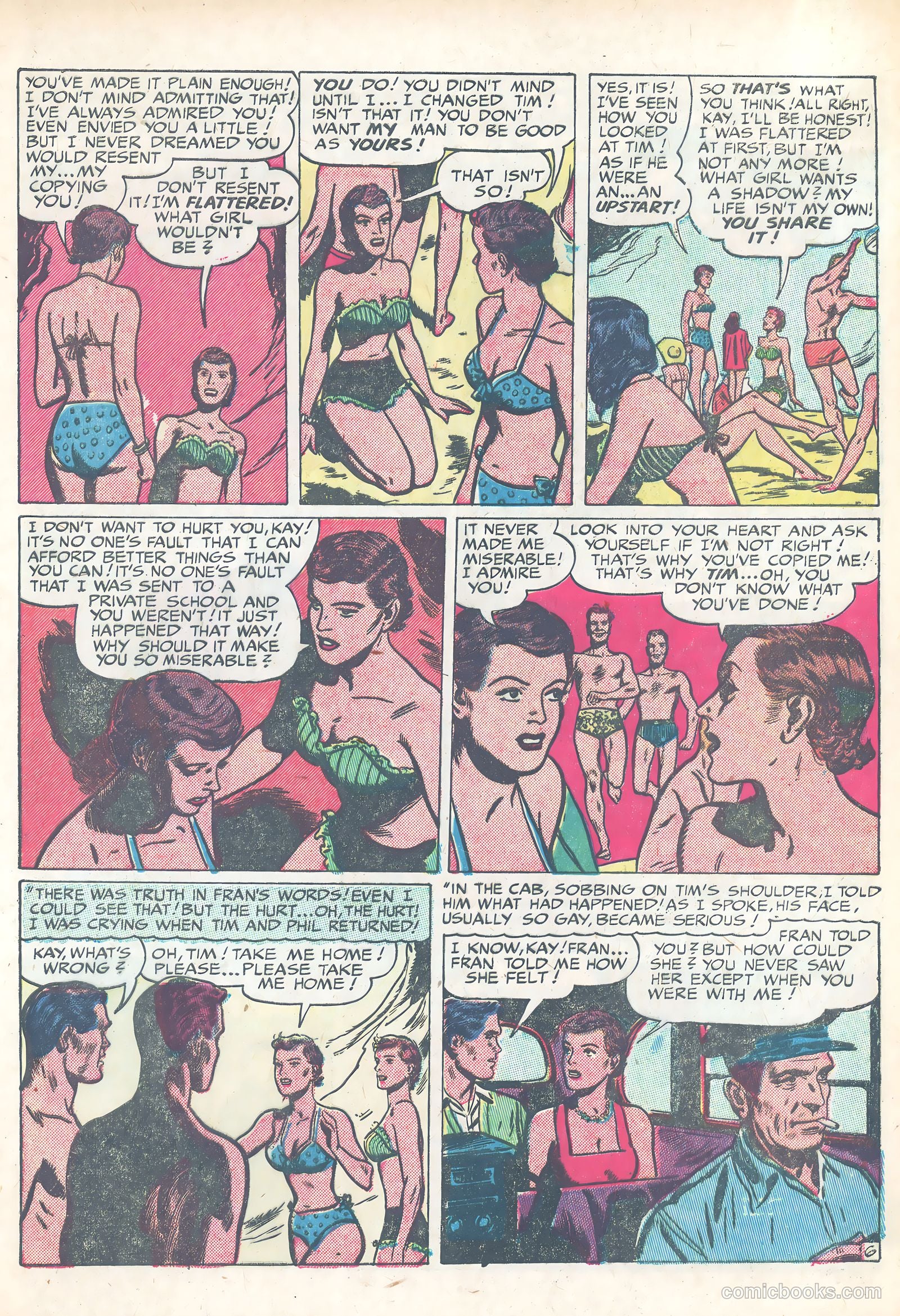 Young Love #9 (1950) — page 17 of 52