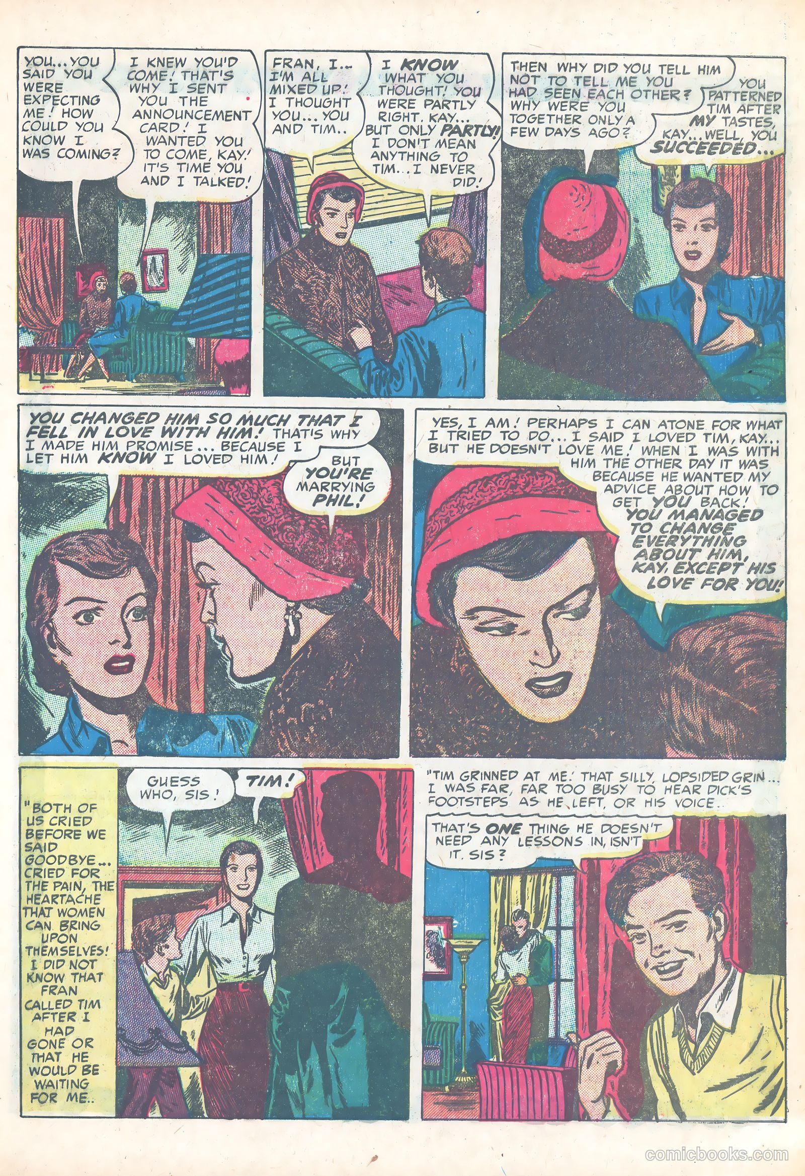 Young Love #9 (1950) — page 19 of 52