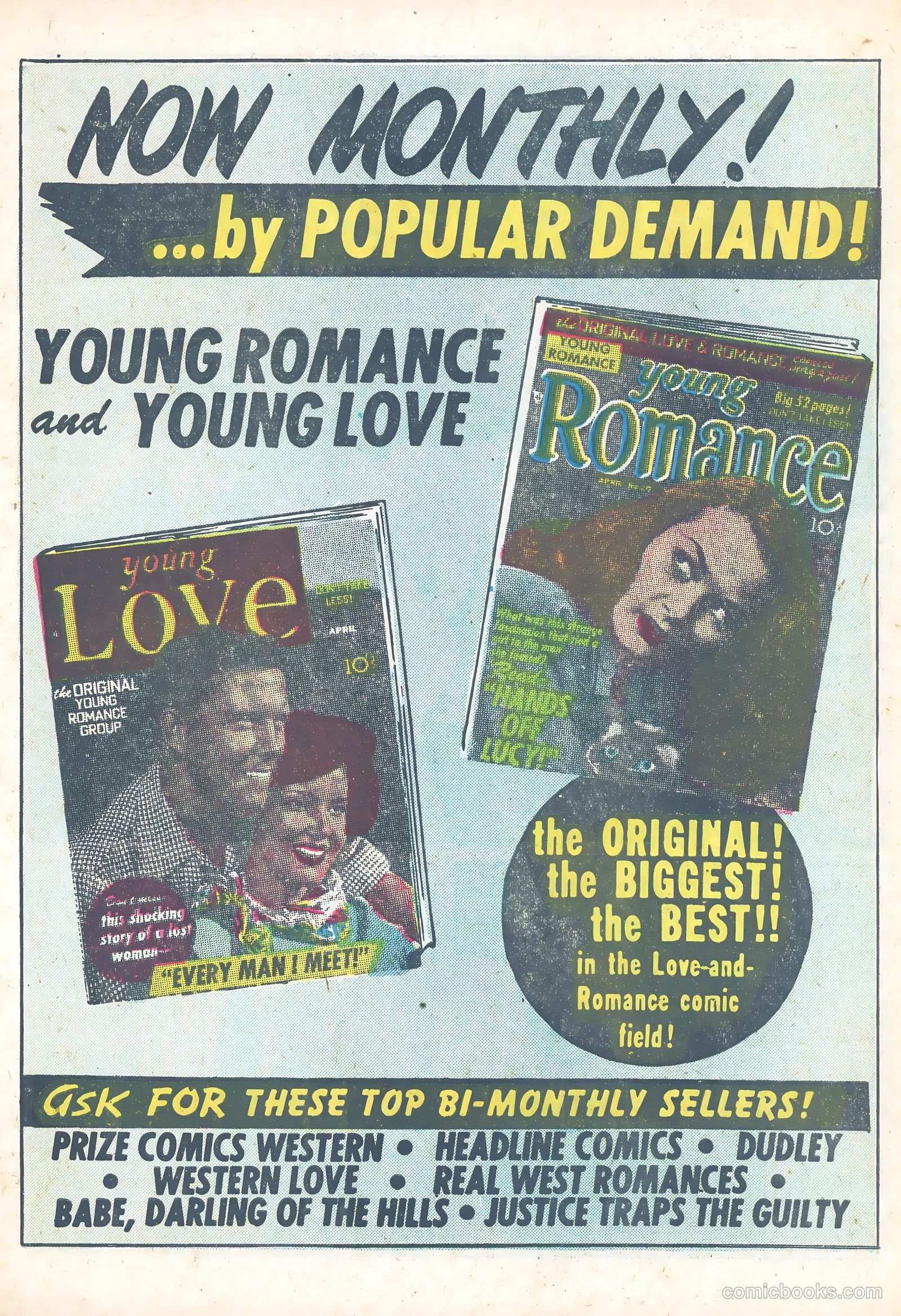 Young Love #9 (1950) — page 21 of 52