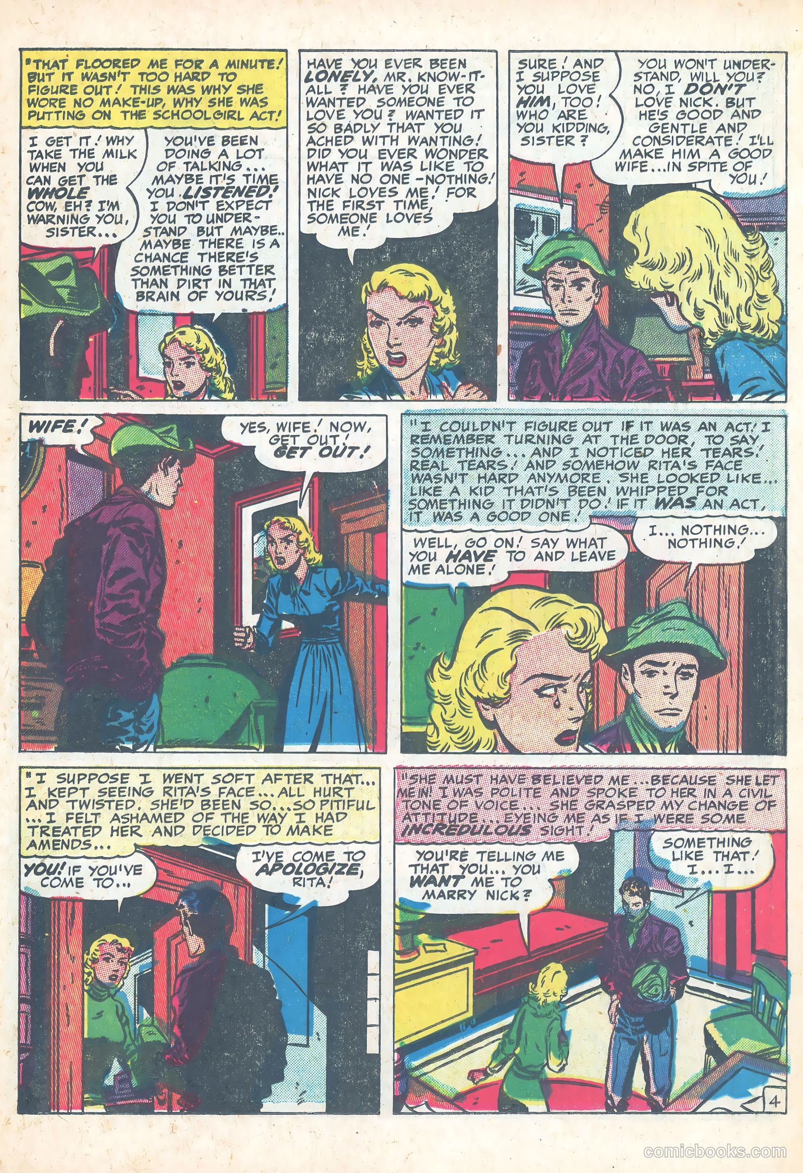 Young Love #9 (1950) — page 45 of 52