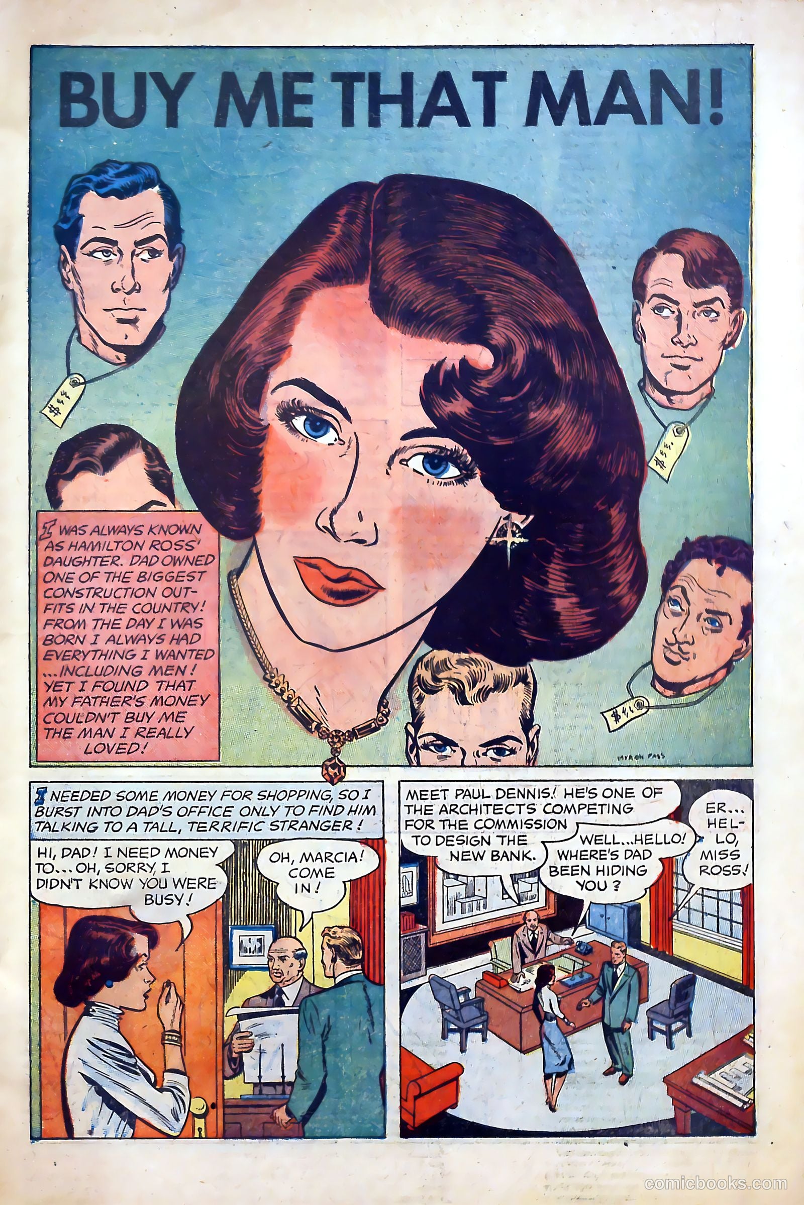 Young Lover Romances #4 (1952) — page 3 of 36