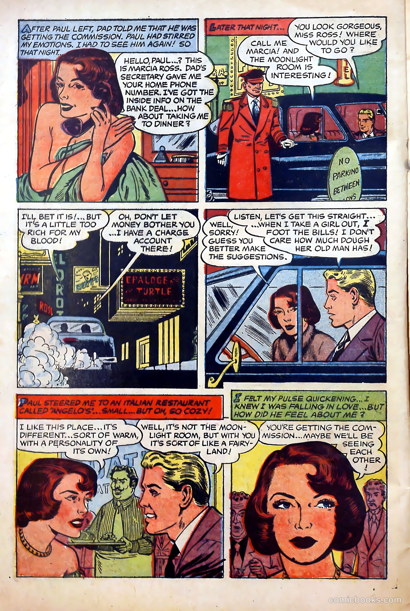 Young Lover Romances #4 (1952) — page 4 of 36