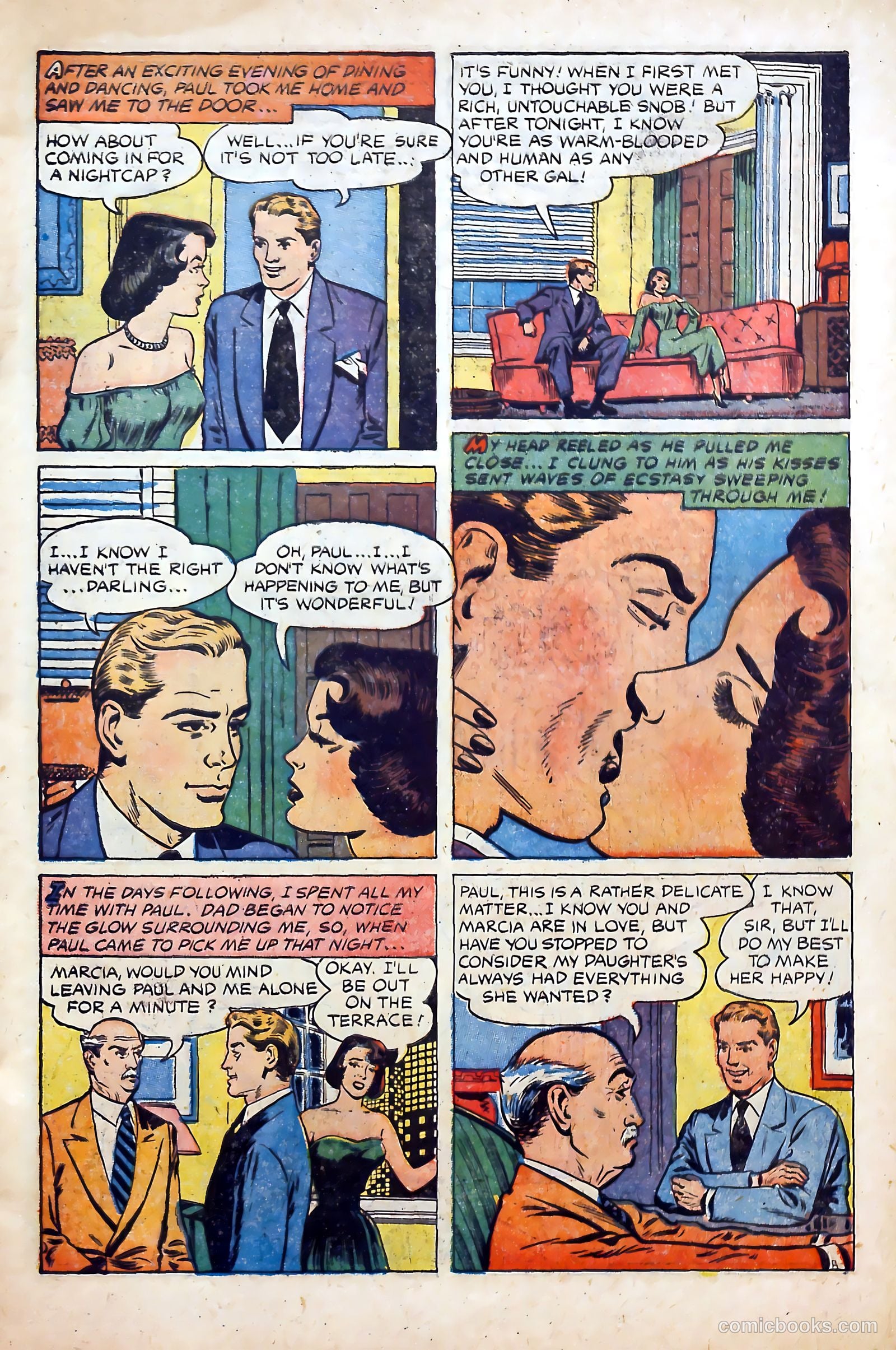 Young Lover Romances #4 (1952) — page 5 of 36