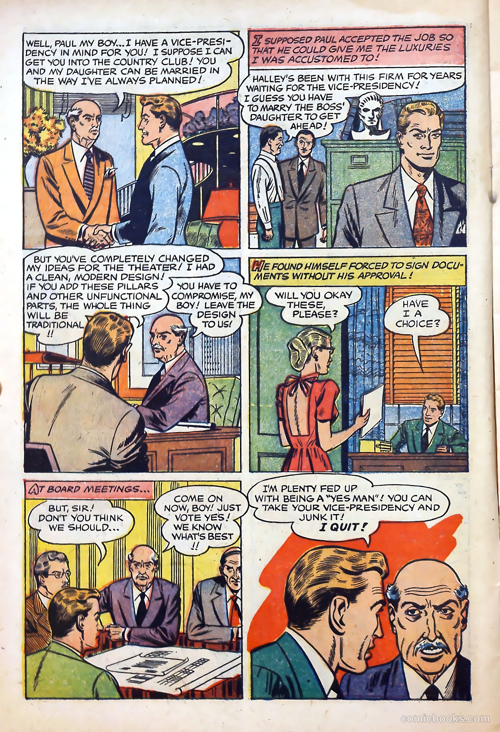 Young Lover Romances #4 (1952) — page 6 of 36