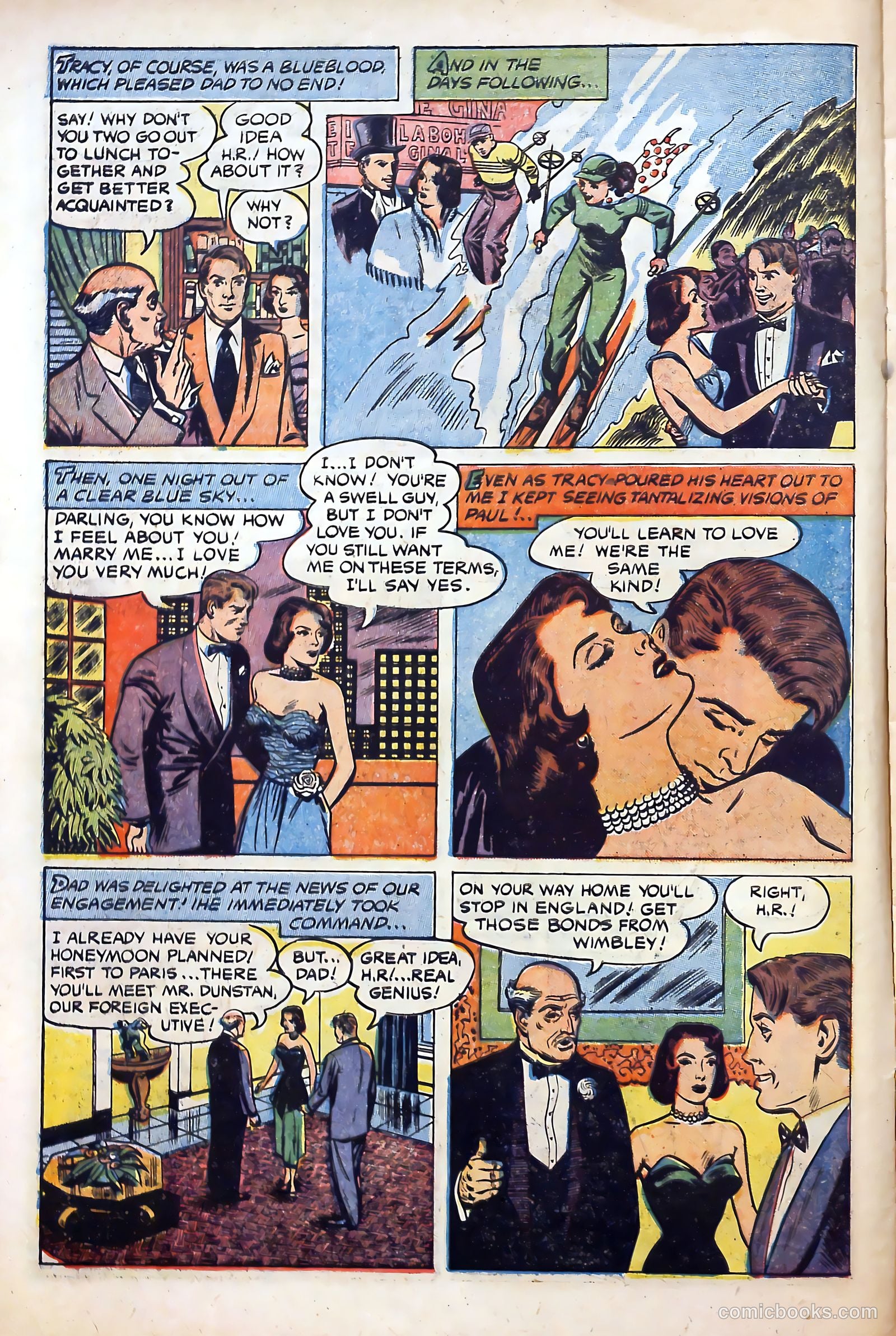 Young Lover Romances #4 (1952) — page 8 of 36