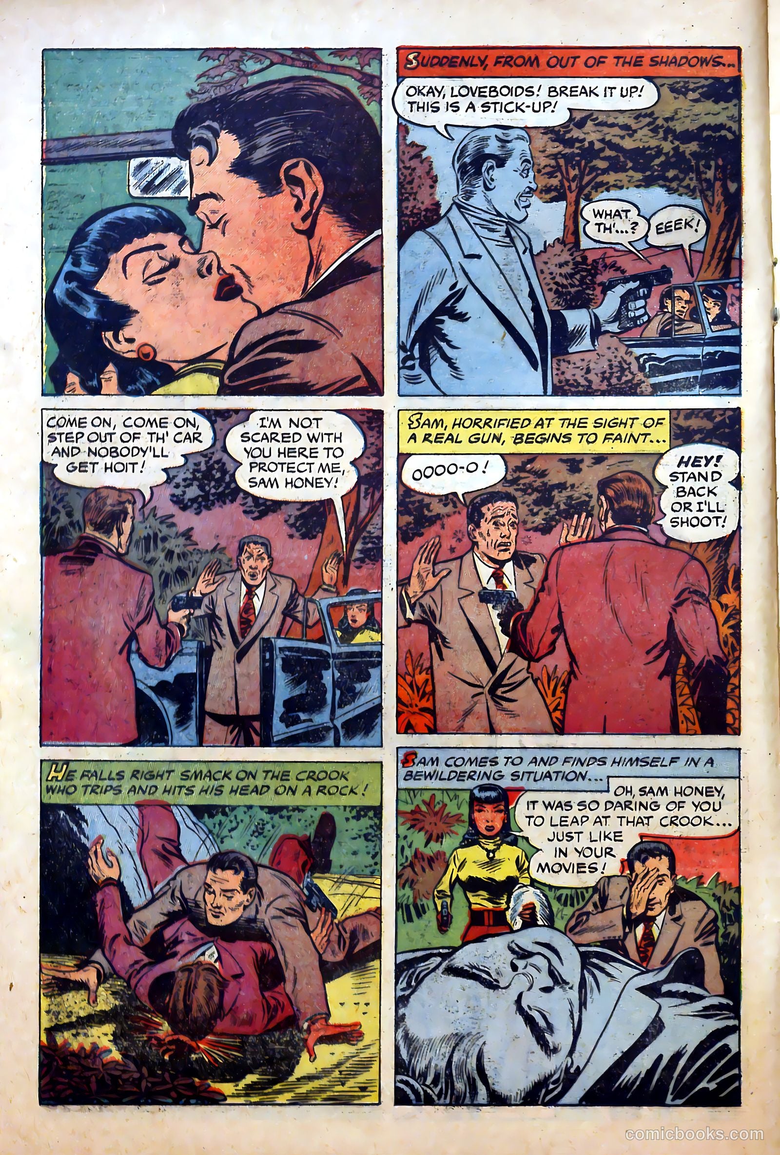 Young Lover Romances #4 (1952) — page 12 of 36