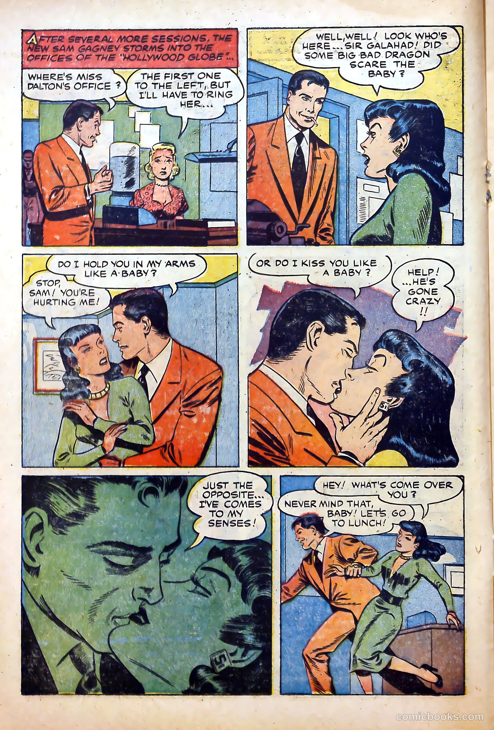 Young Lover Romances #4 (1952) — page 16 of 36