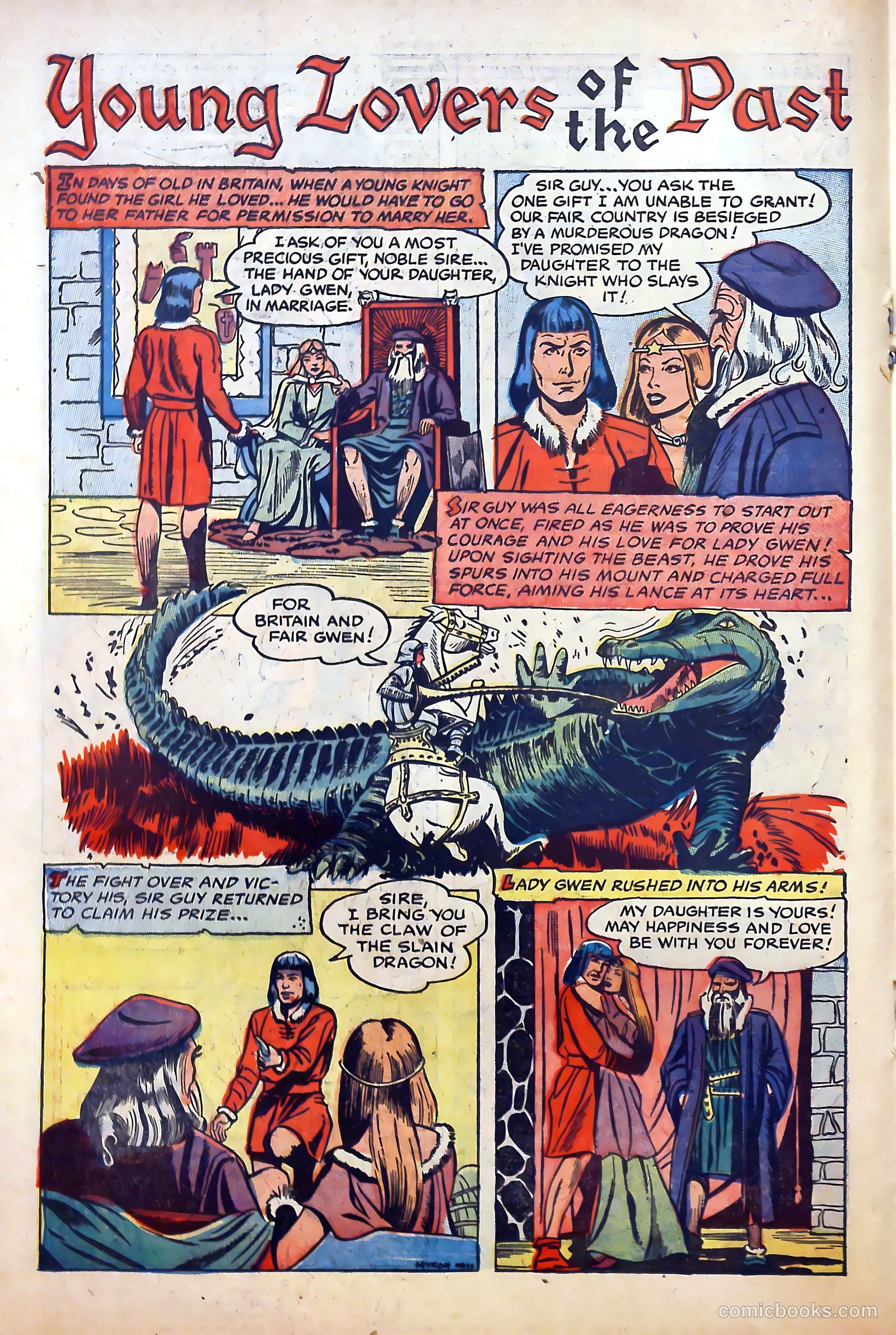 Young Lover Romances #4 (1952) — page 18 of 36