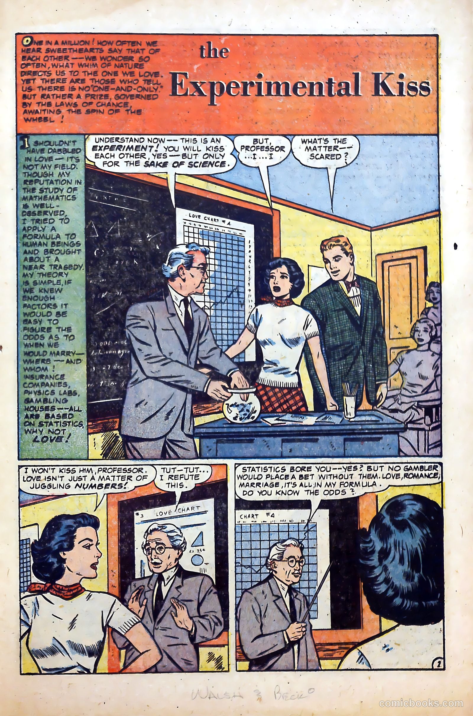Young Lover Romances #4 (1952) — page 21 of 36