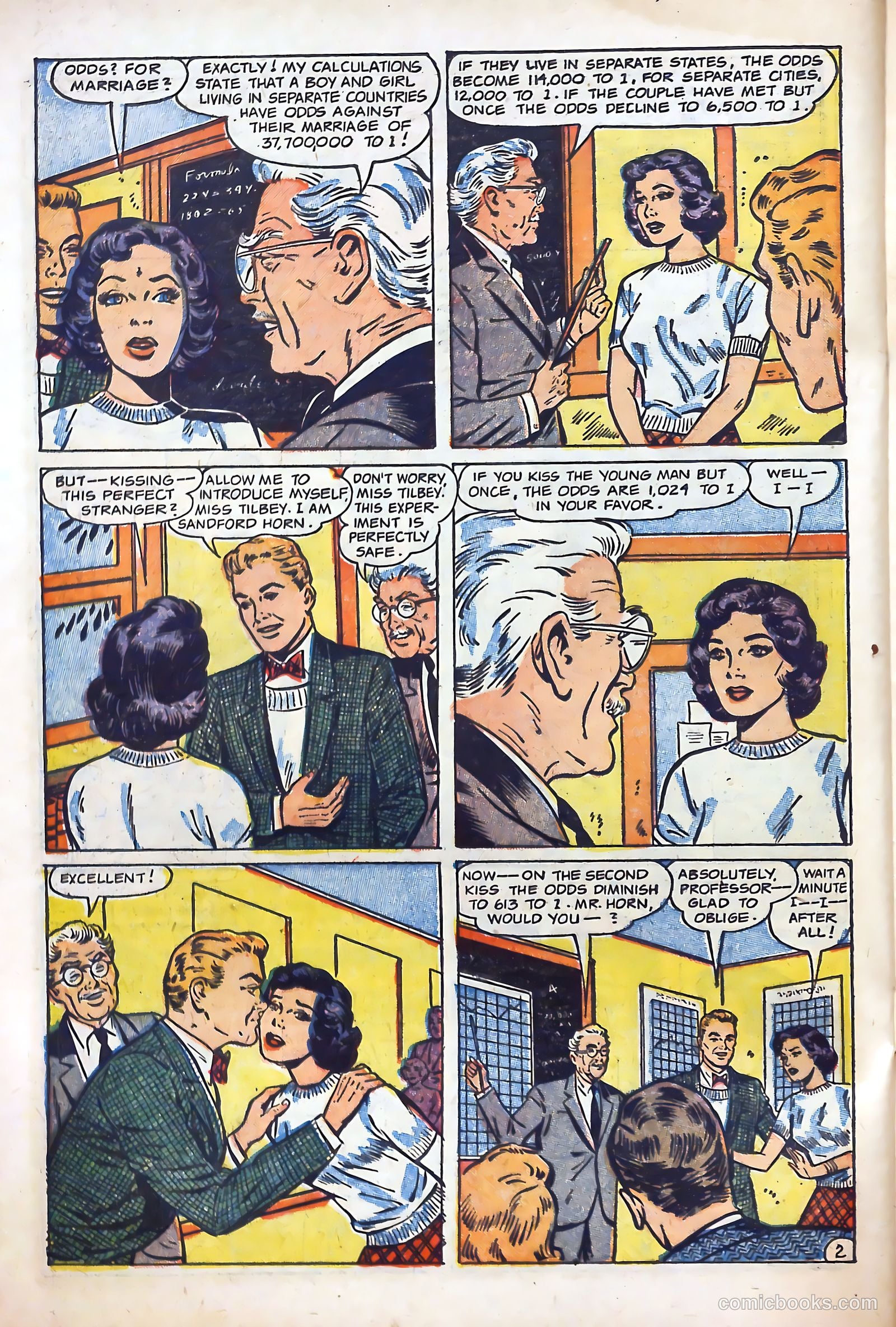 Young Lover Romances #4 (1952) — page 22 of 36