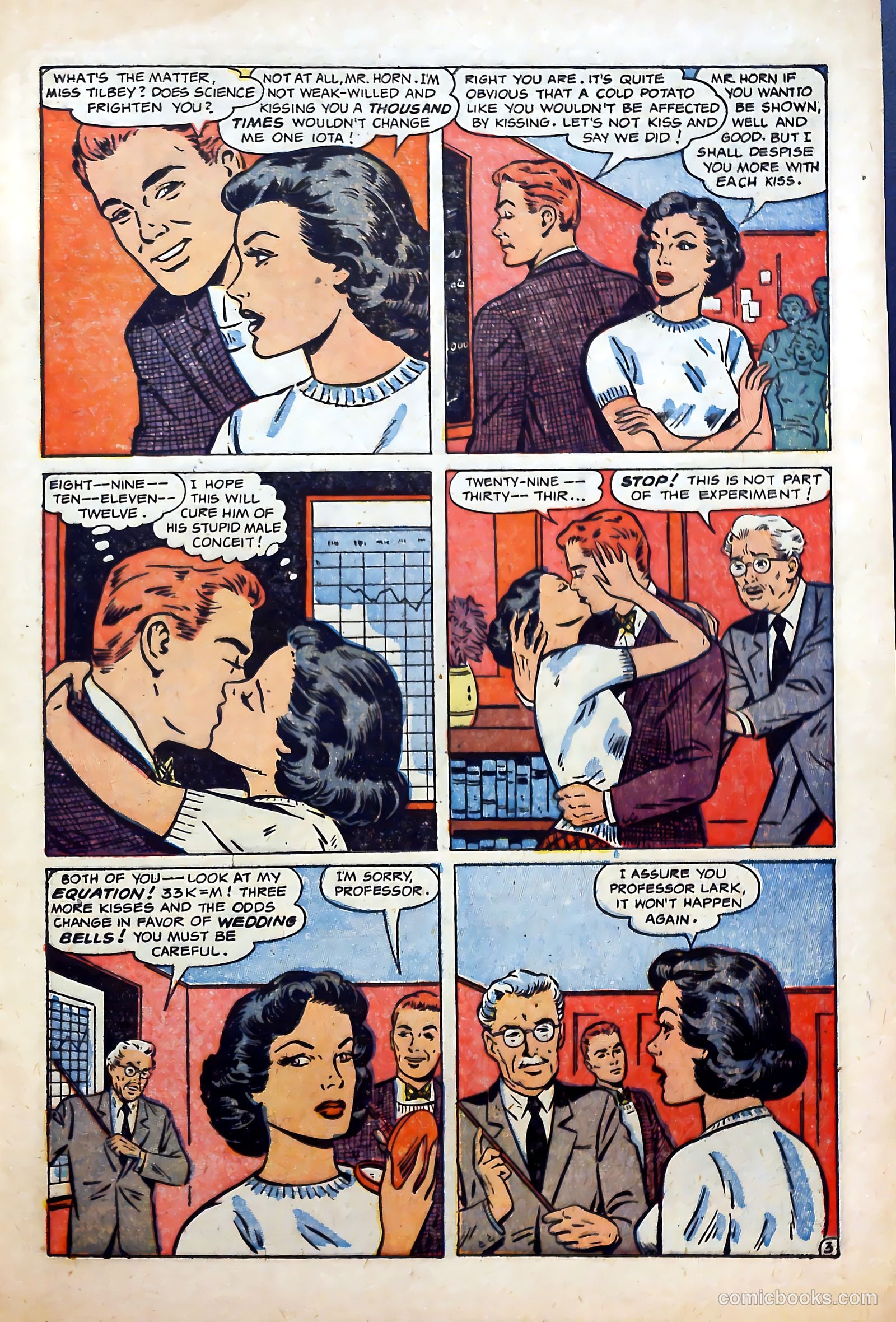 Young Lover Romances #4 (1952) — page 23 of 36